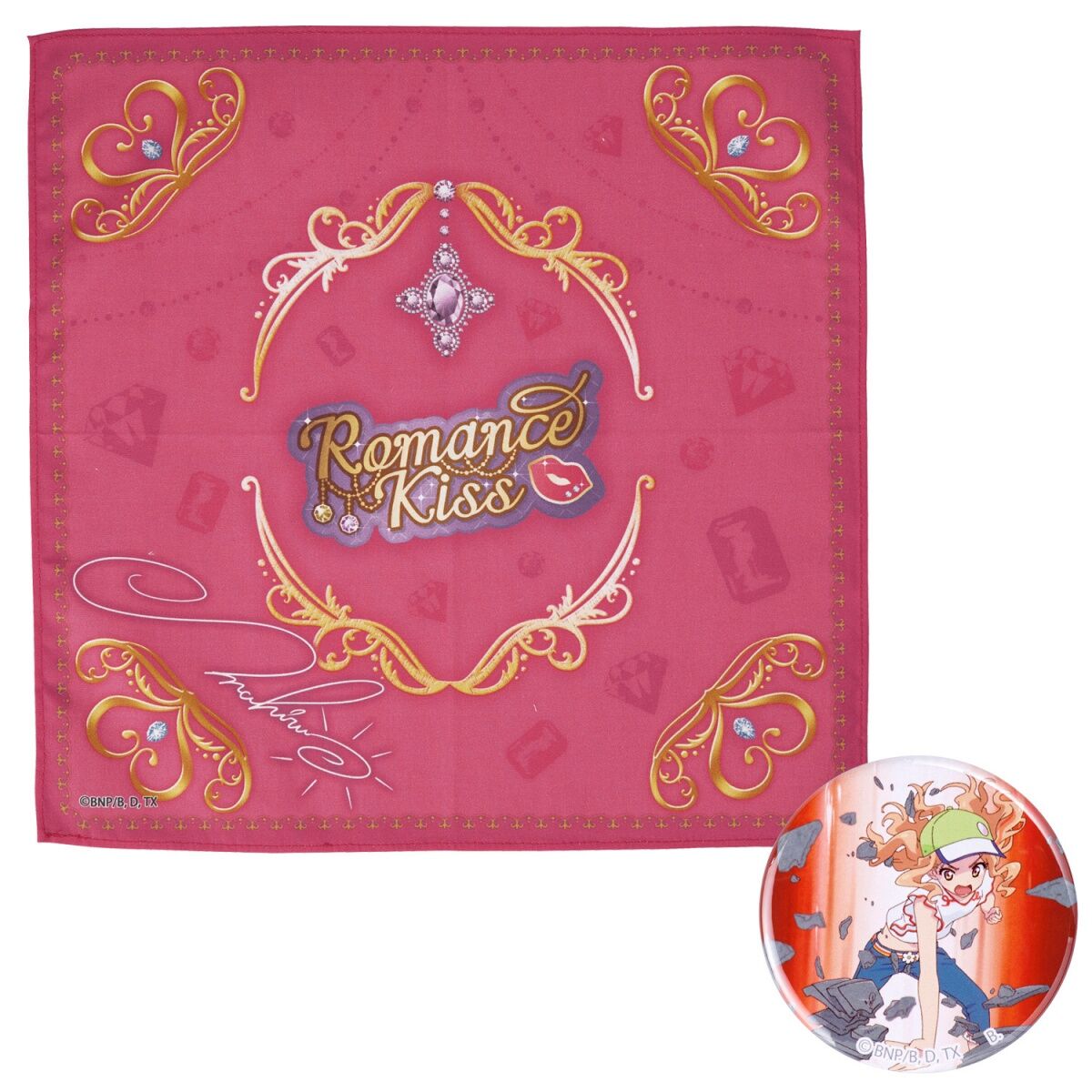 アイカツ　メモリアルハンカチ　アクリルスタンド　セット品 予約販売】アイカツスターズ！メモリアルハンカチセット