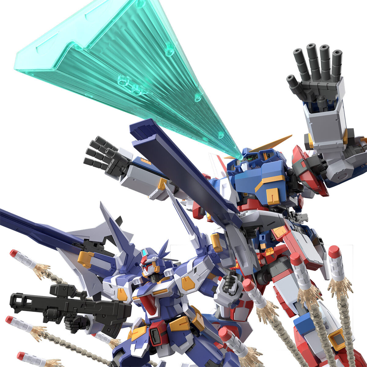 SUPER - (食玩) プレミアムバンダイ限定 SMP[SHOKUGAN MODELING PROJECT] スーパーロボット大戦OG SRX 天下無敵のオプションパーツセット プラモデル用アクセサリ バンダイ SMP [SHOKUGAN MODELING PROJECT] スーパーロボット大戦OG SRX