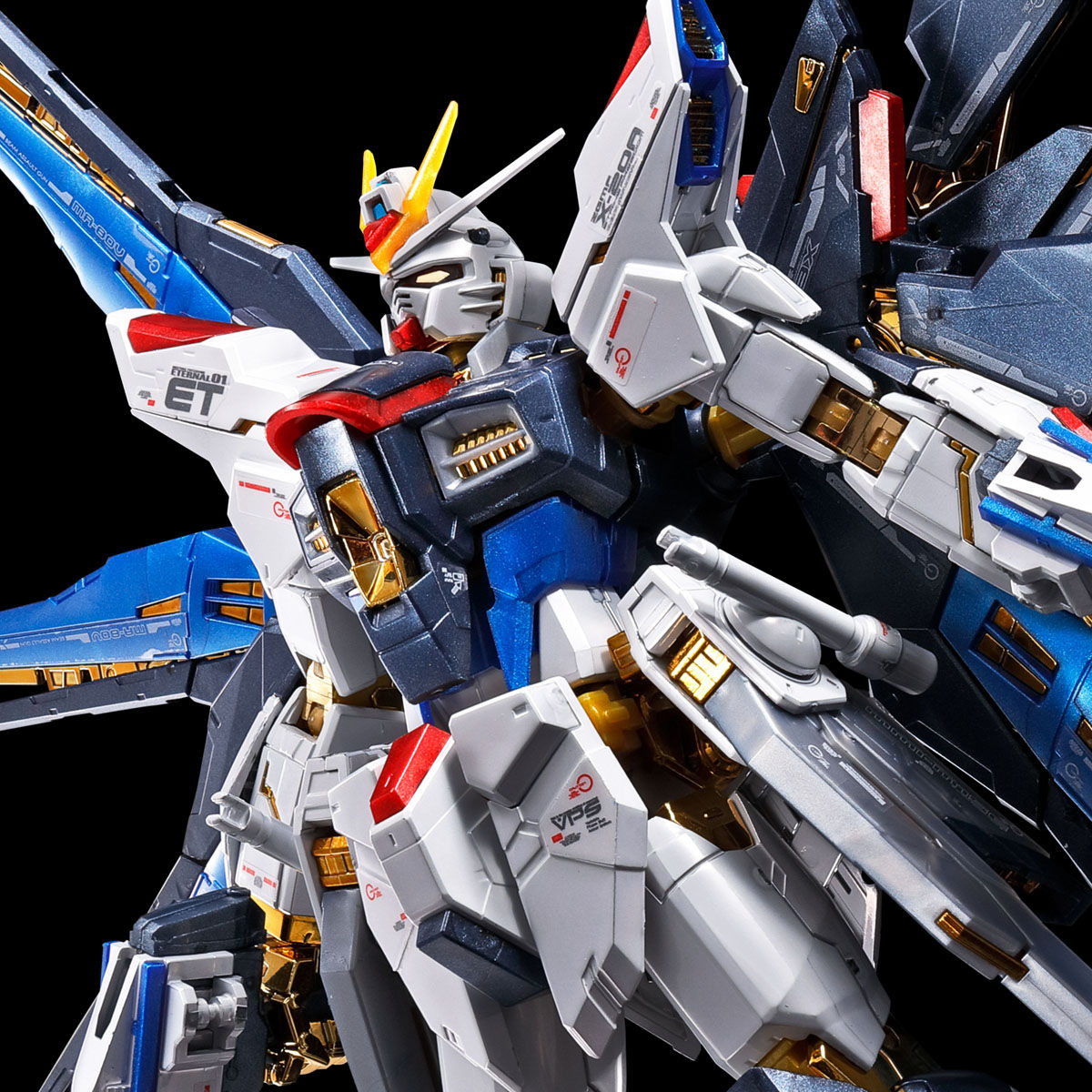 RGストライクフリーダムガンダムチタニウムフィニッシュセット RG 1/144 ストライクフリーダムガンダム［チタニウム