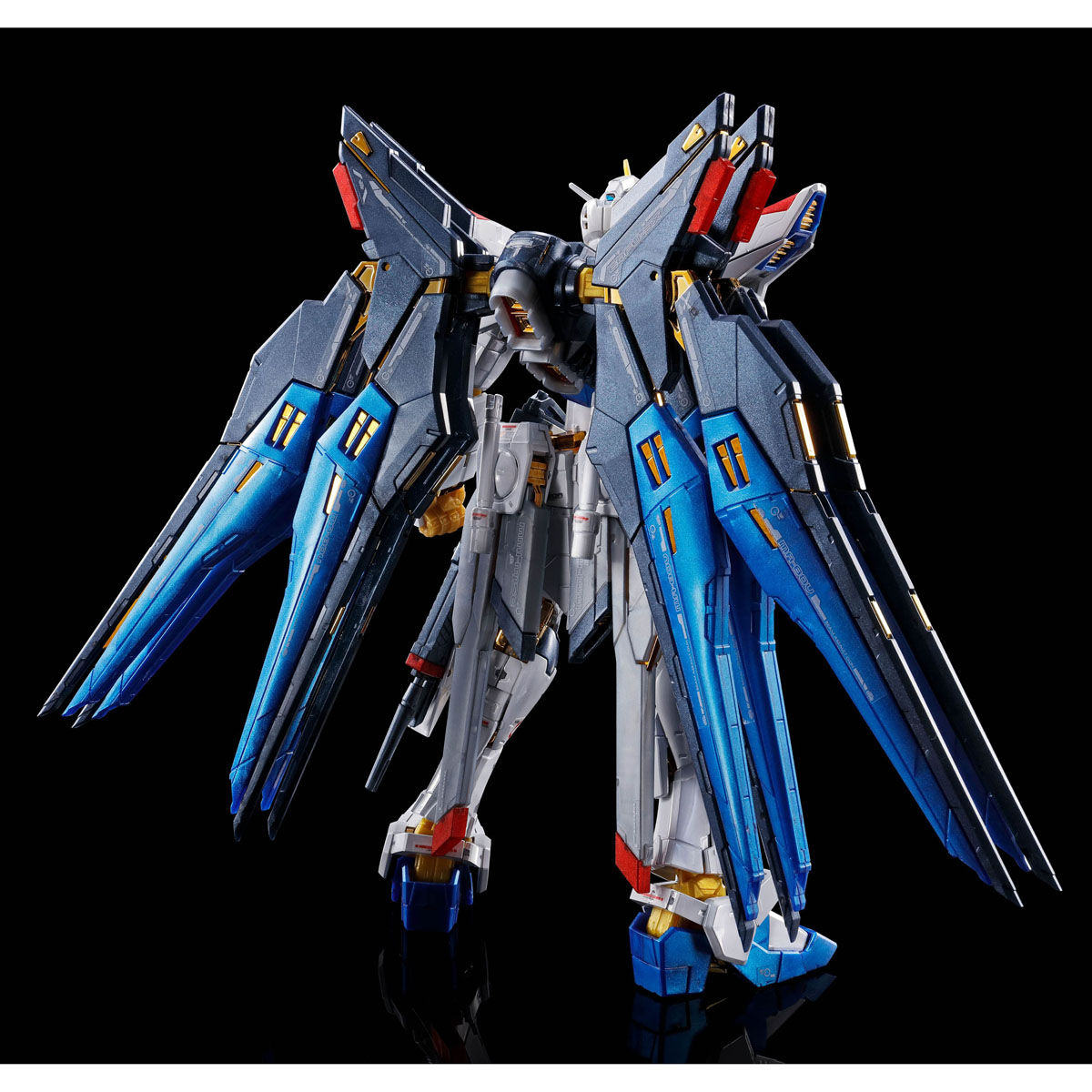 RG ストライクフリーダムガンダムチタニユィムフニッシュ & 光の翼 機動戦士ガンダムSEED DESTINY：RGのストライクフリーダム