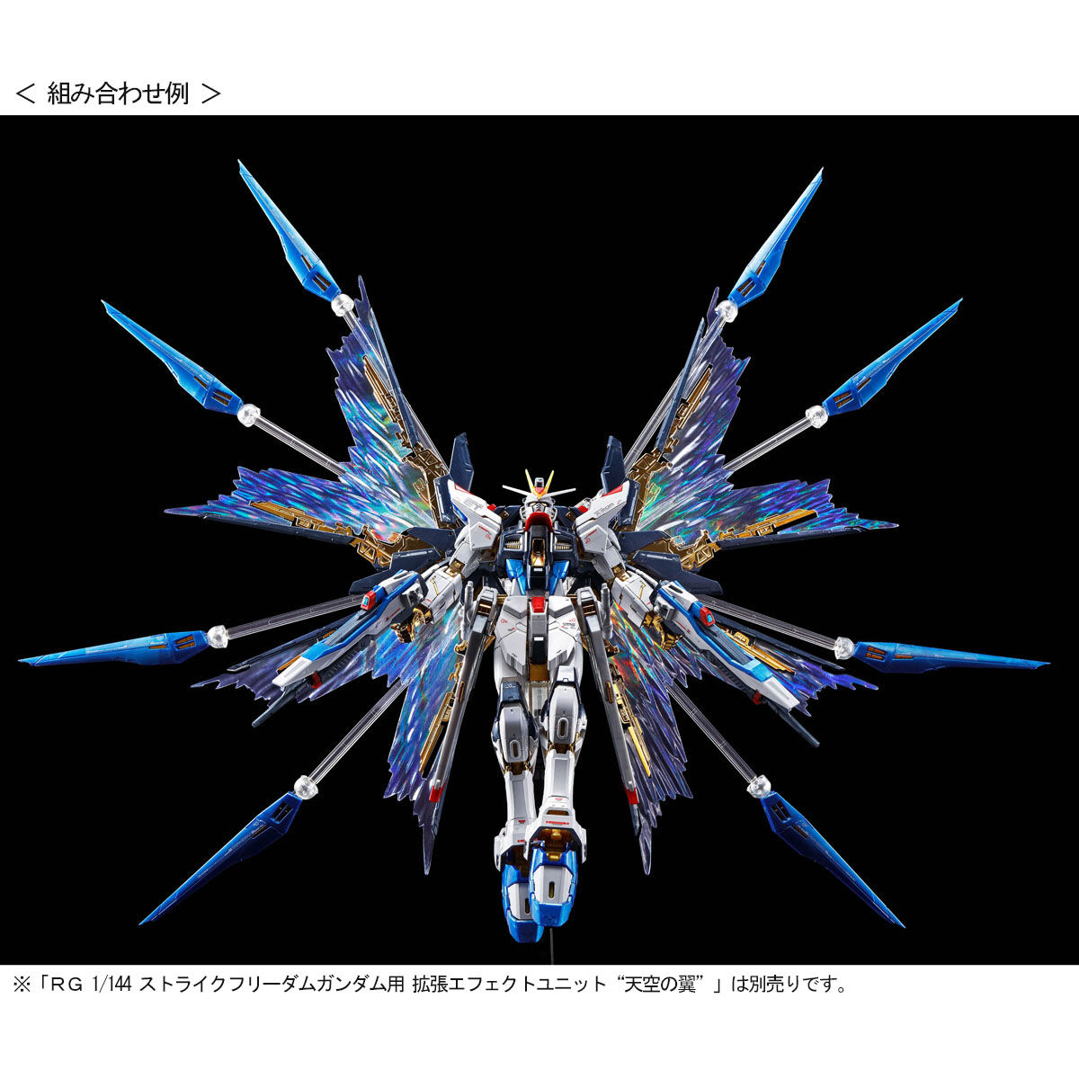 RG 1/144 ストライクフリーダムガンダム［チタニウム