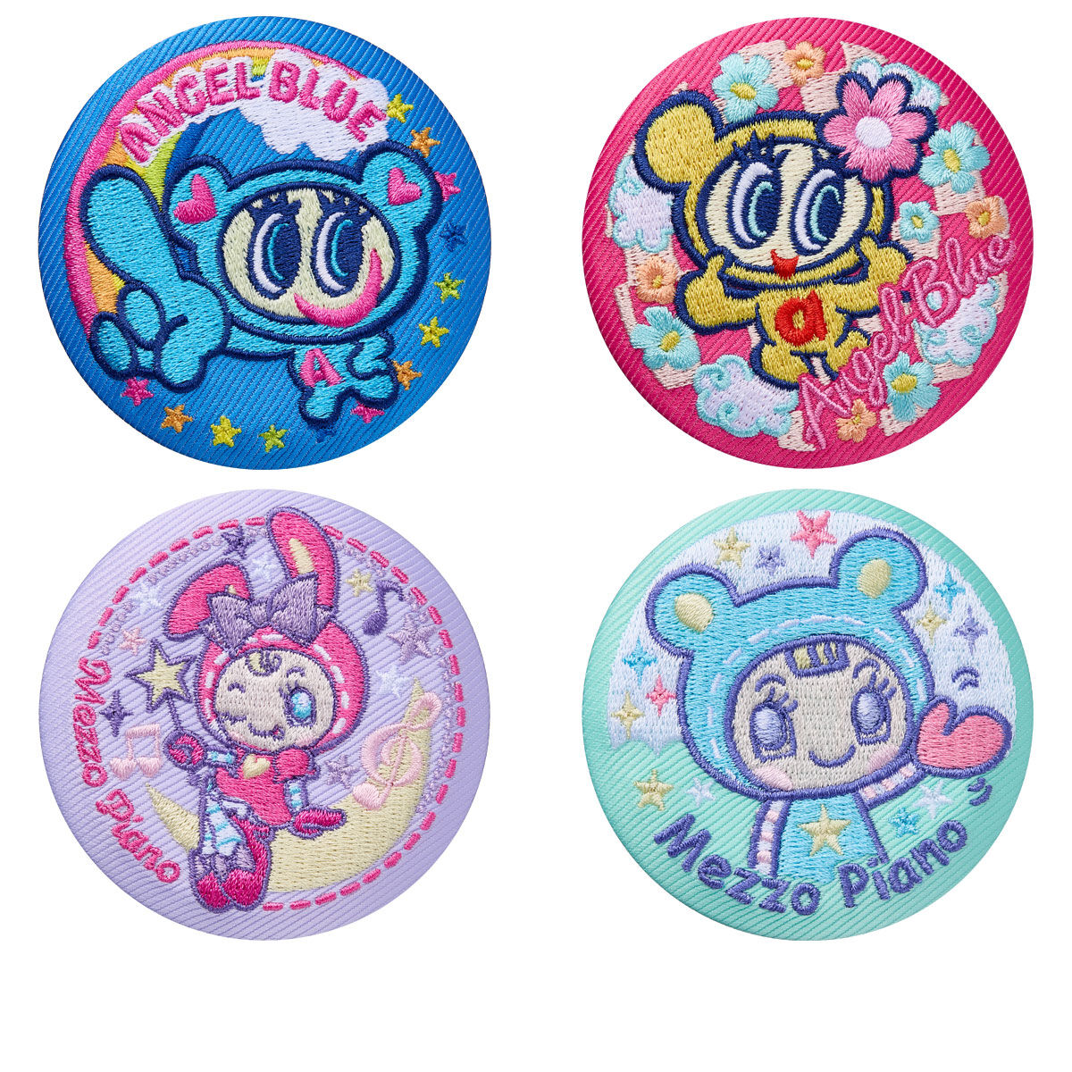 ナルミヤキャラクターズ 刺繍缶バッジビスケット(12個入