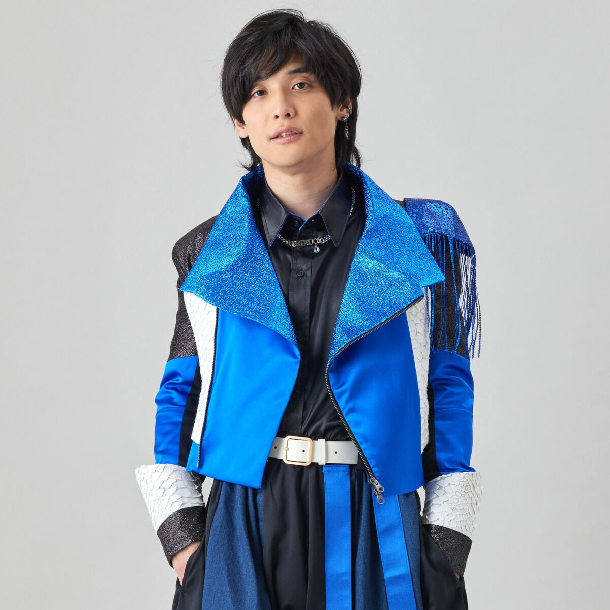 h.naoto ナオトセブン 鱗柄ライダース風ジャケット NAOTO SEVENの鱗ライダースジャケット！ | h.NAOTO WEB SHOP BLOG