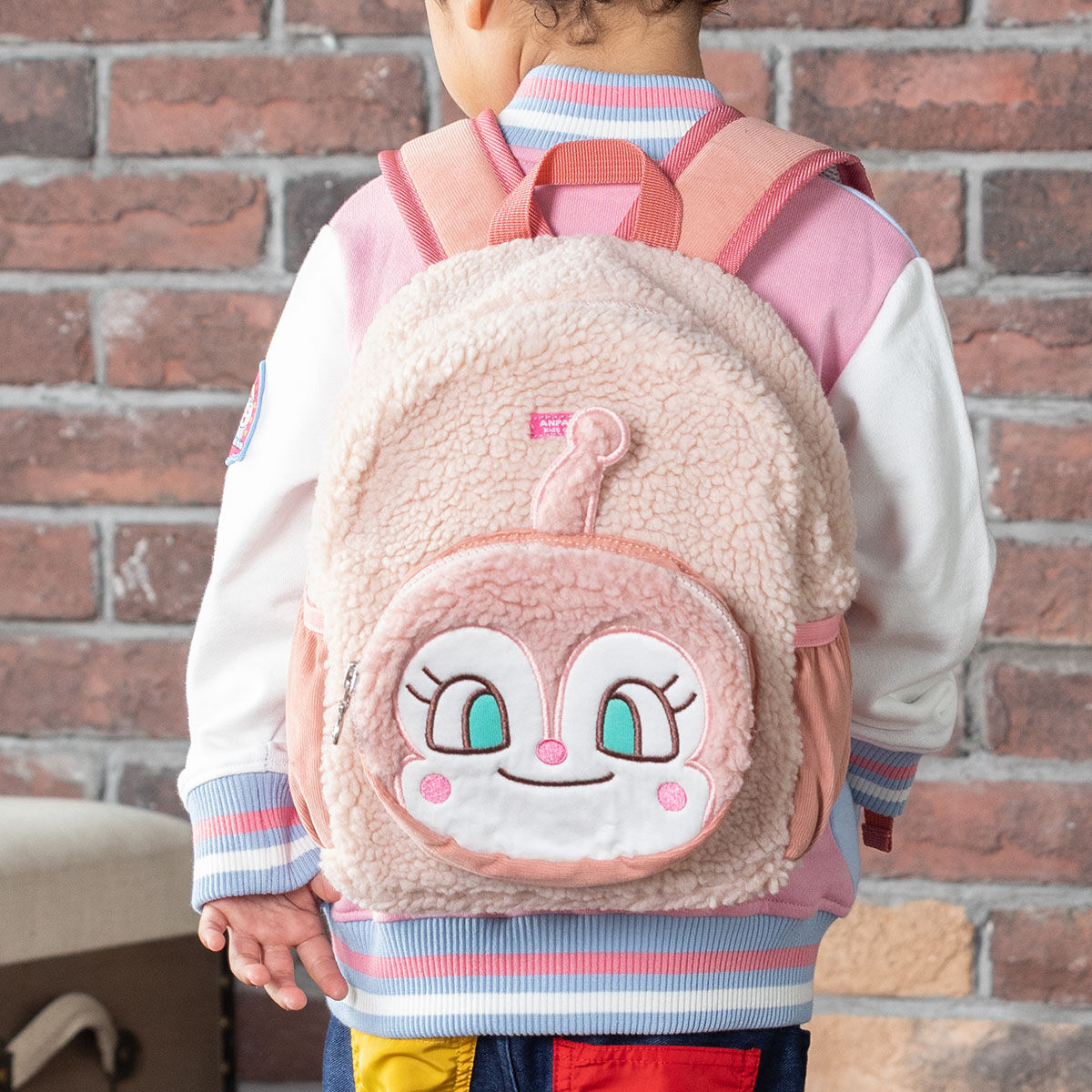 アンパンマン　ばいきんまんボアリュック ばいきんまんボアリュック｜アイテム｜アンパンマンキッズ