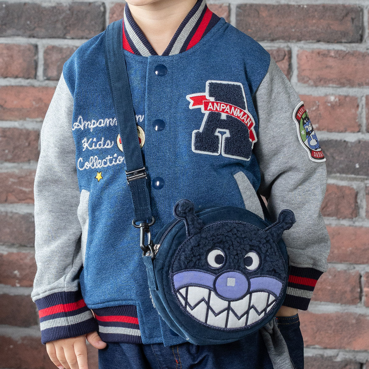 ばいきんまんボアポーチポシェット | それいけ！アンパンマン