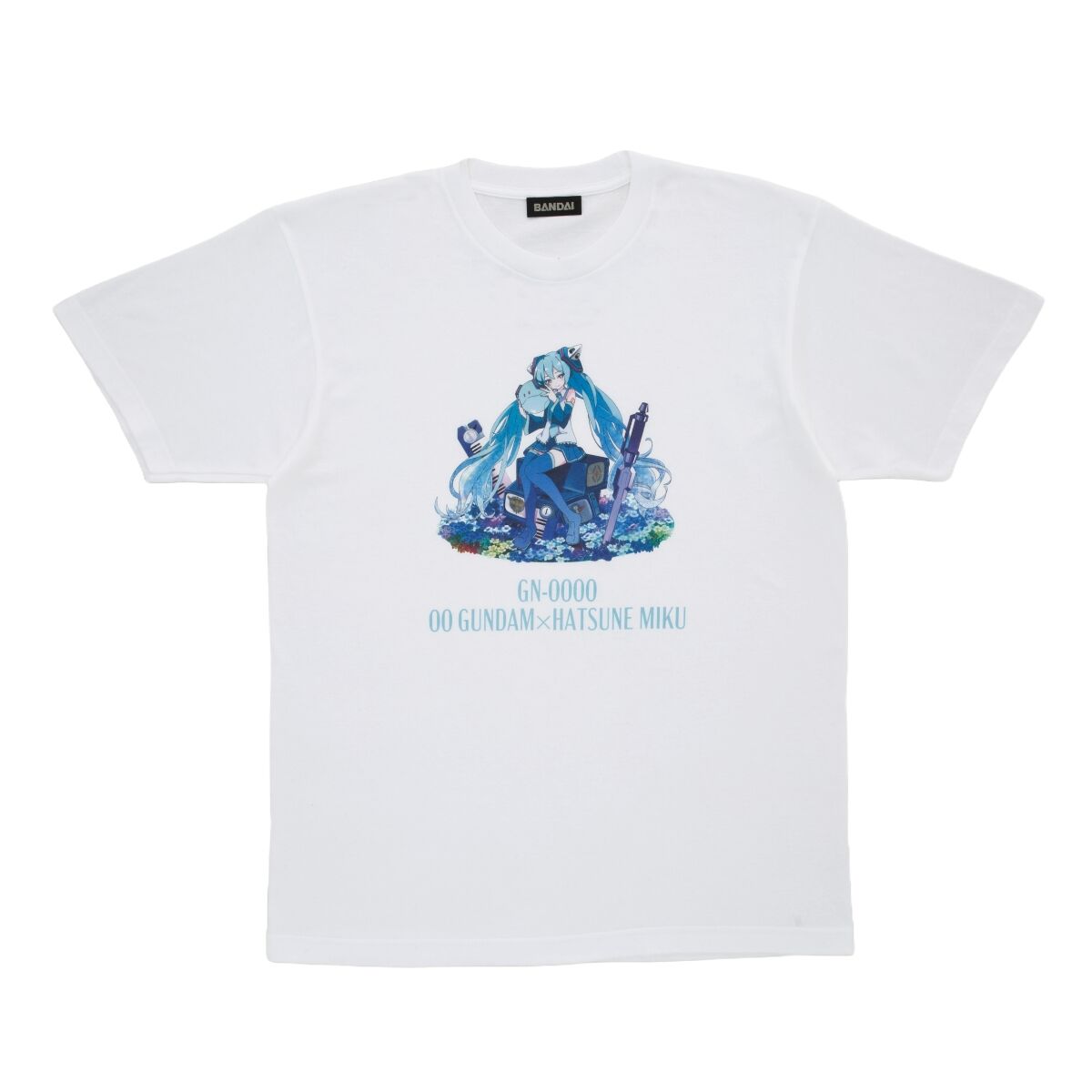 ガンダム45周年 × 初音ミク Tシャツ　XL ガンダム45周年 × 初音ミク Tシャツ RX-78-2 ガンダム [初音ミク