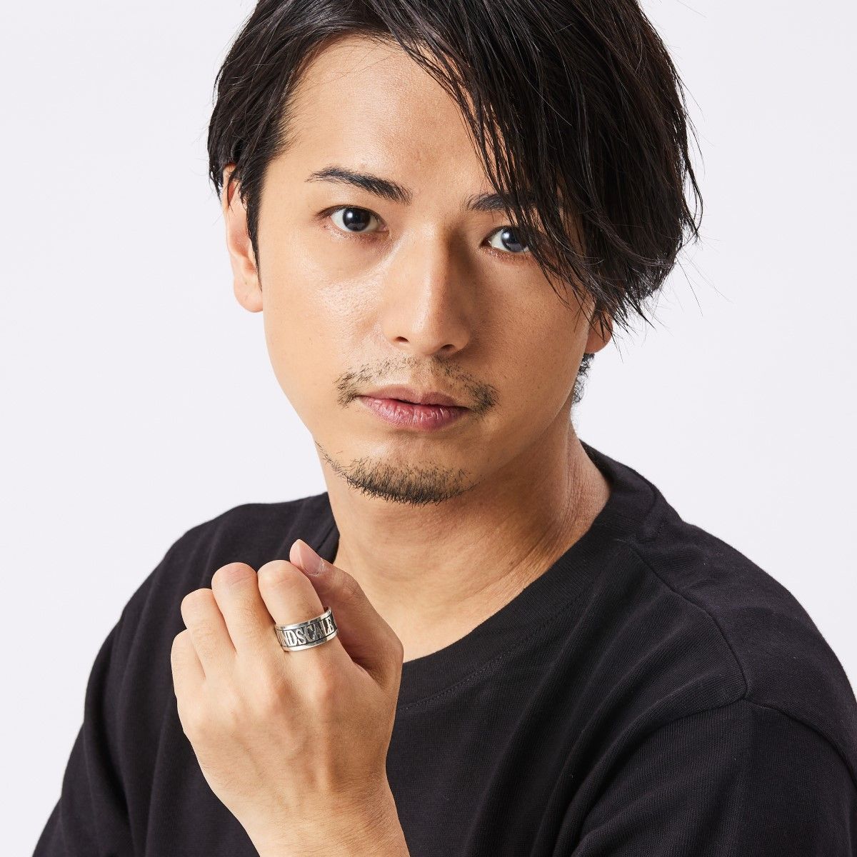 仮面ライダー　スターリング　シルバーリング　タイフーン 仮面ライダー』仮面ライダー1号のタイフーンをイメージした