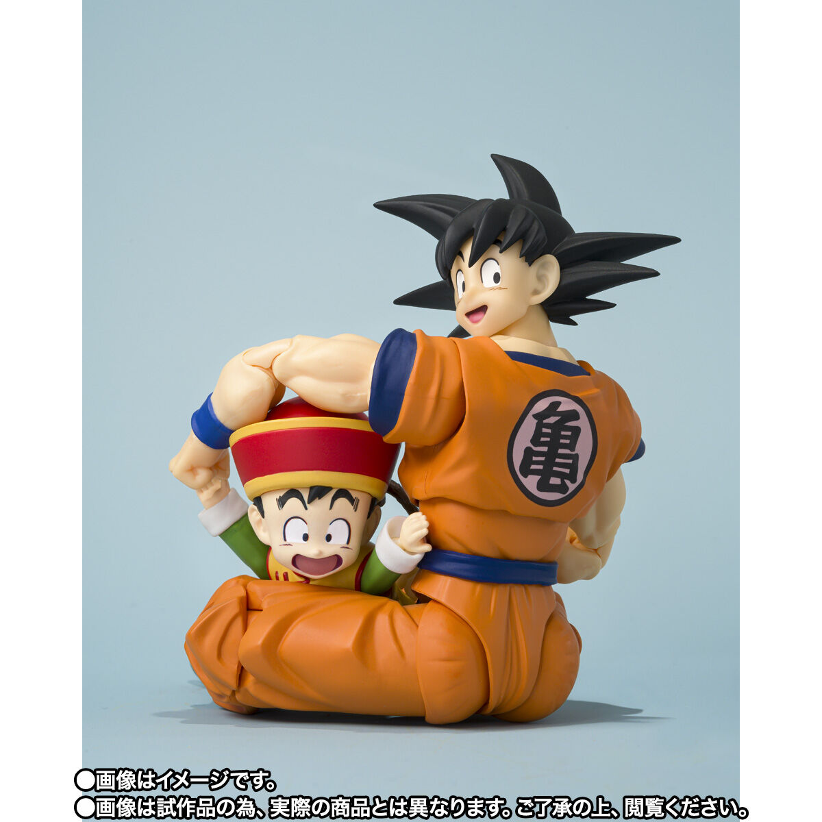 スタイリング　プレミアムバンダイ　ドラゴンボールフィギュア　孫悟空　筋斗雲 S.H.Figuarts 孫悟空＆孫悟飯-幼年期-＆筋斗雲 | ドラゴンボール