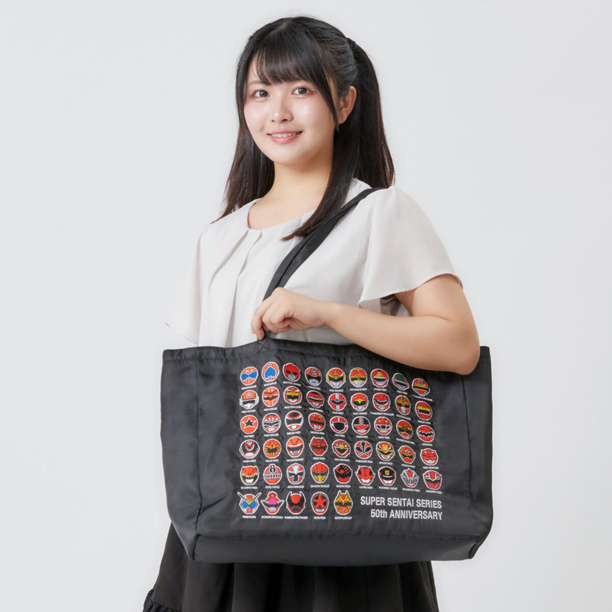 ji♡　刺繍バッグ スーパー戦隊シリーズ 歴代レッド 刺繍バッグ | 宇宙戦隊キュウ