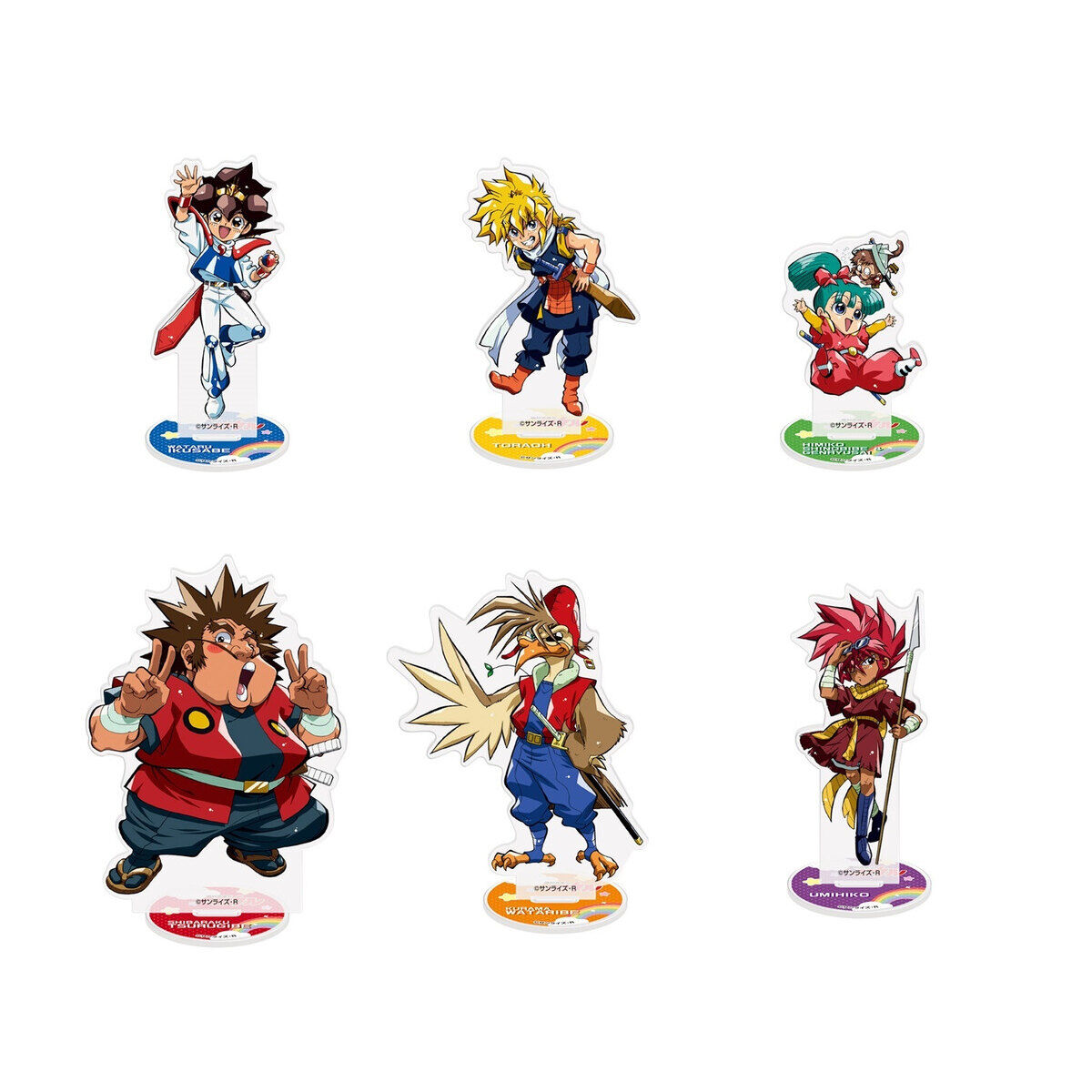 魔神英雄伝ワタル アクリルスタンド（全6種）【『魔神英雄伝