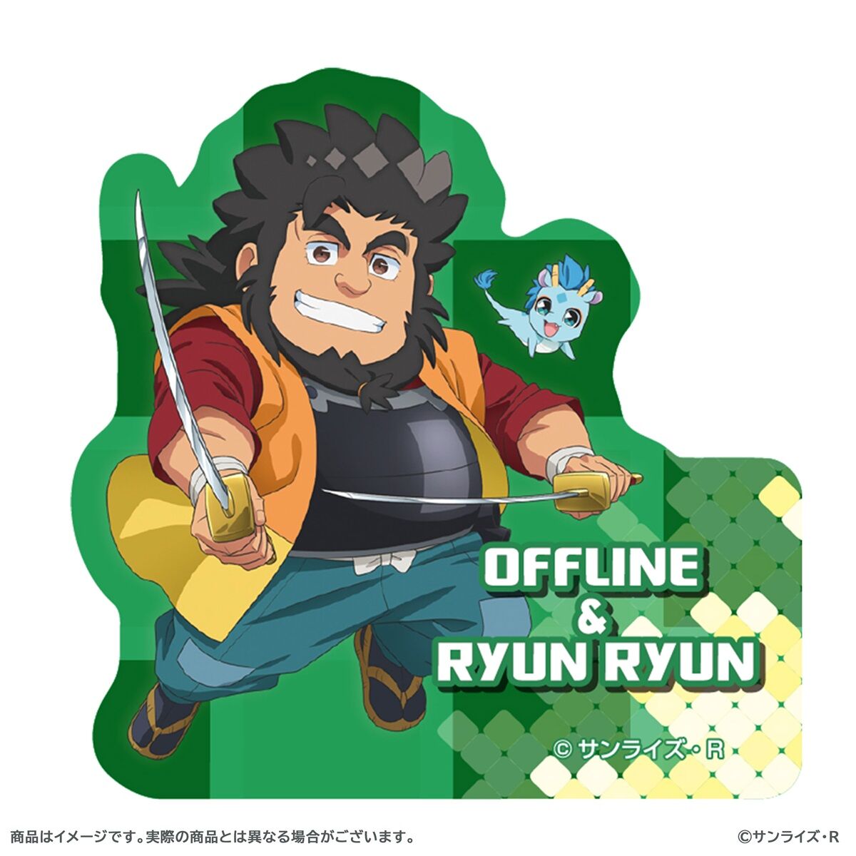 魔神英雄伝ワタル　キングヘラクロス ドット絵ステッカー 魔神英雄伝ワタル キングヘラクロス ドット絵ステッカー - メルカリ
