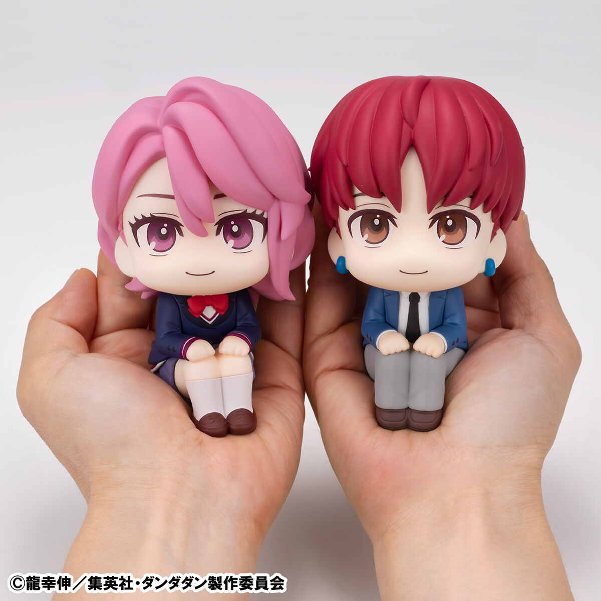 るかっぷ モモ＆オカルン 限定座布団付き 「ダンダダン」 プレミアムバンダイ限定 るかっぷ TVアニメ『ダンダダン』 モモ&オカルン セット【限定