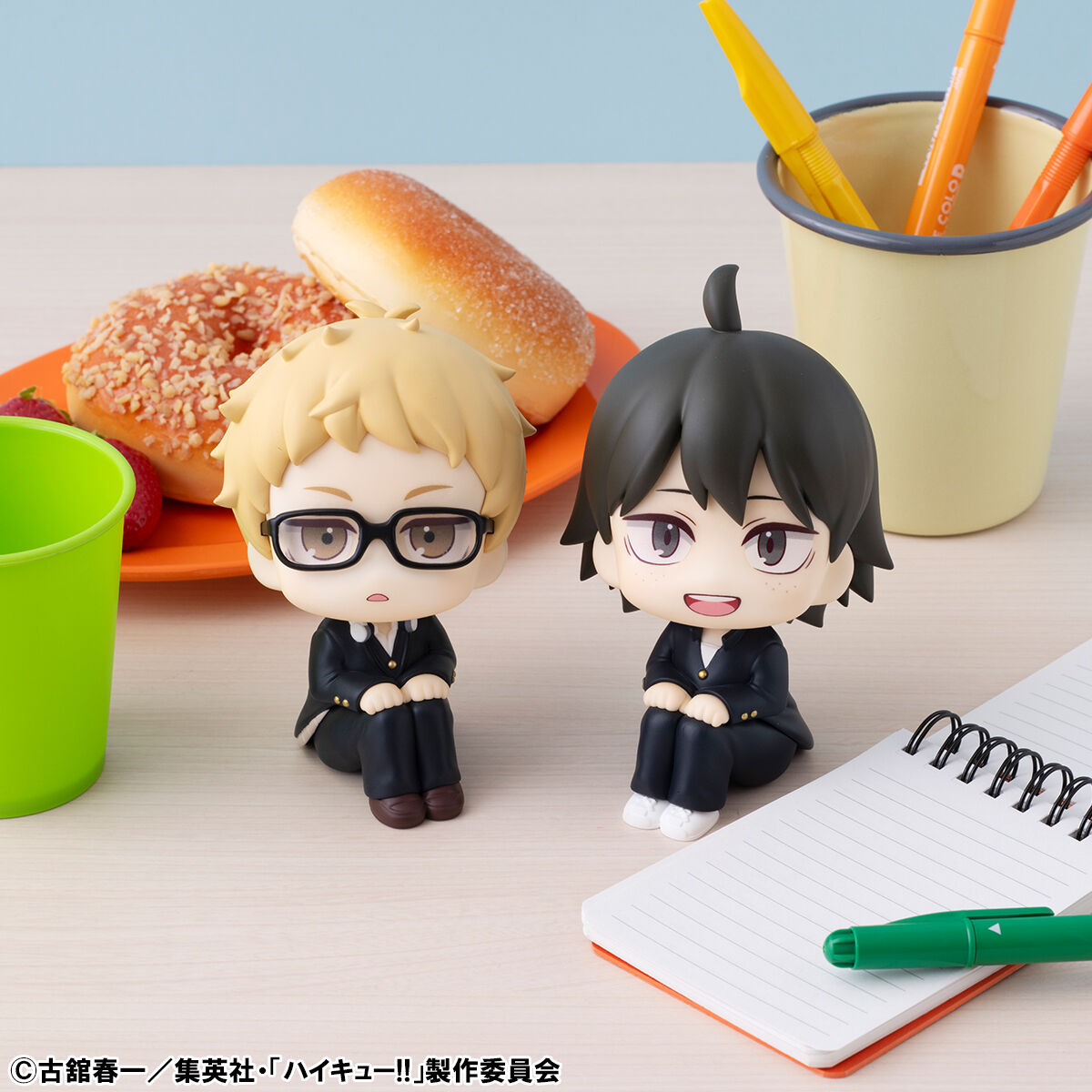 ハイキュー!! るかっぷ 月島蛍 ユニフォームVer. ねんどろいど 座布団付き ハイキュ―!! 月島 蛍 ユニフォームVer.｜商品情報｜メガホビ