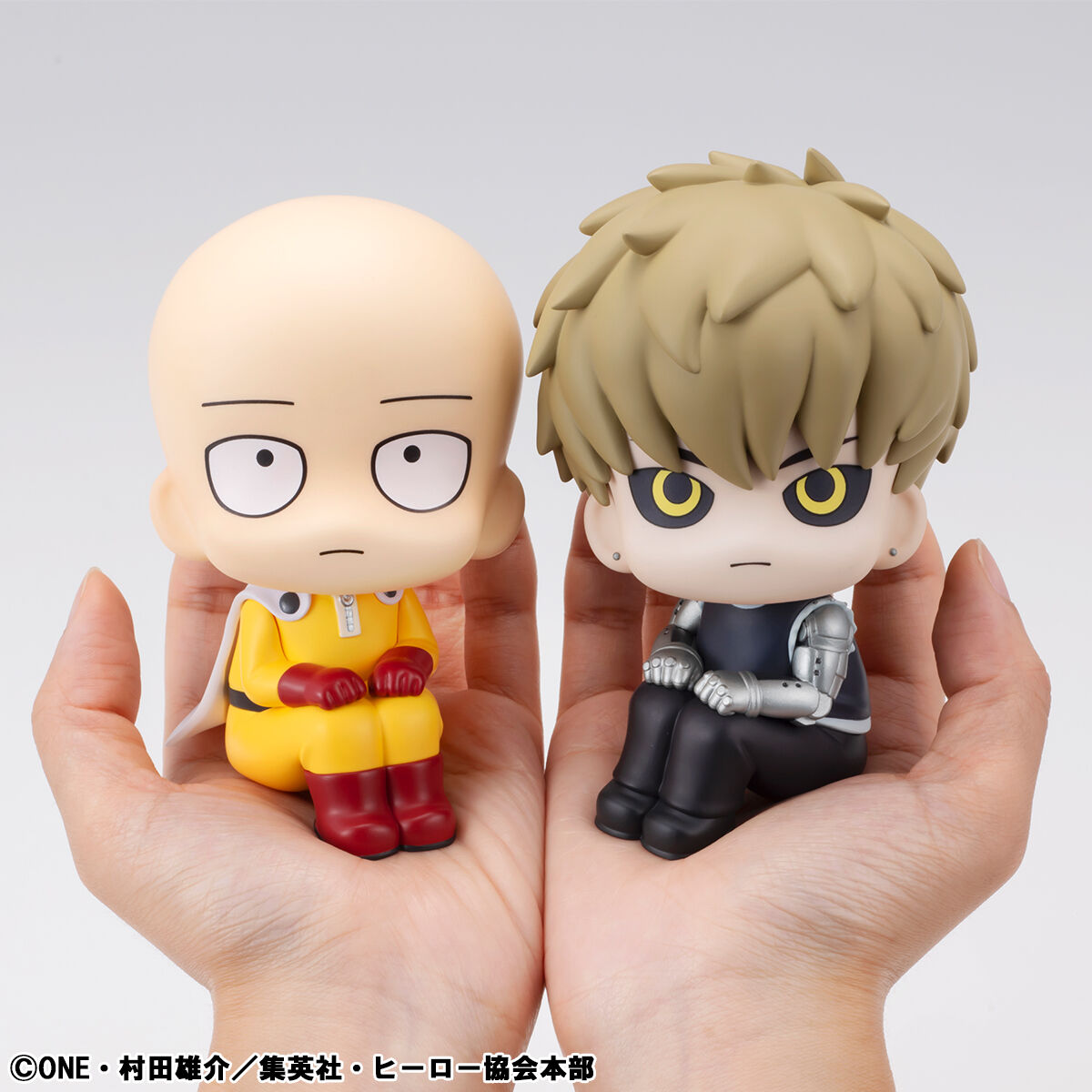るかっぷ ワンパンマン サイタマ＆ジェノス セット【限定座布団
