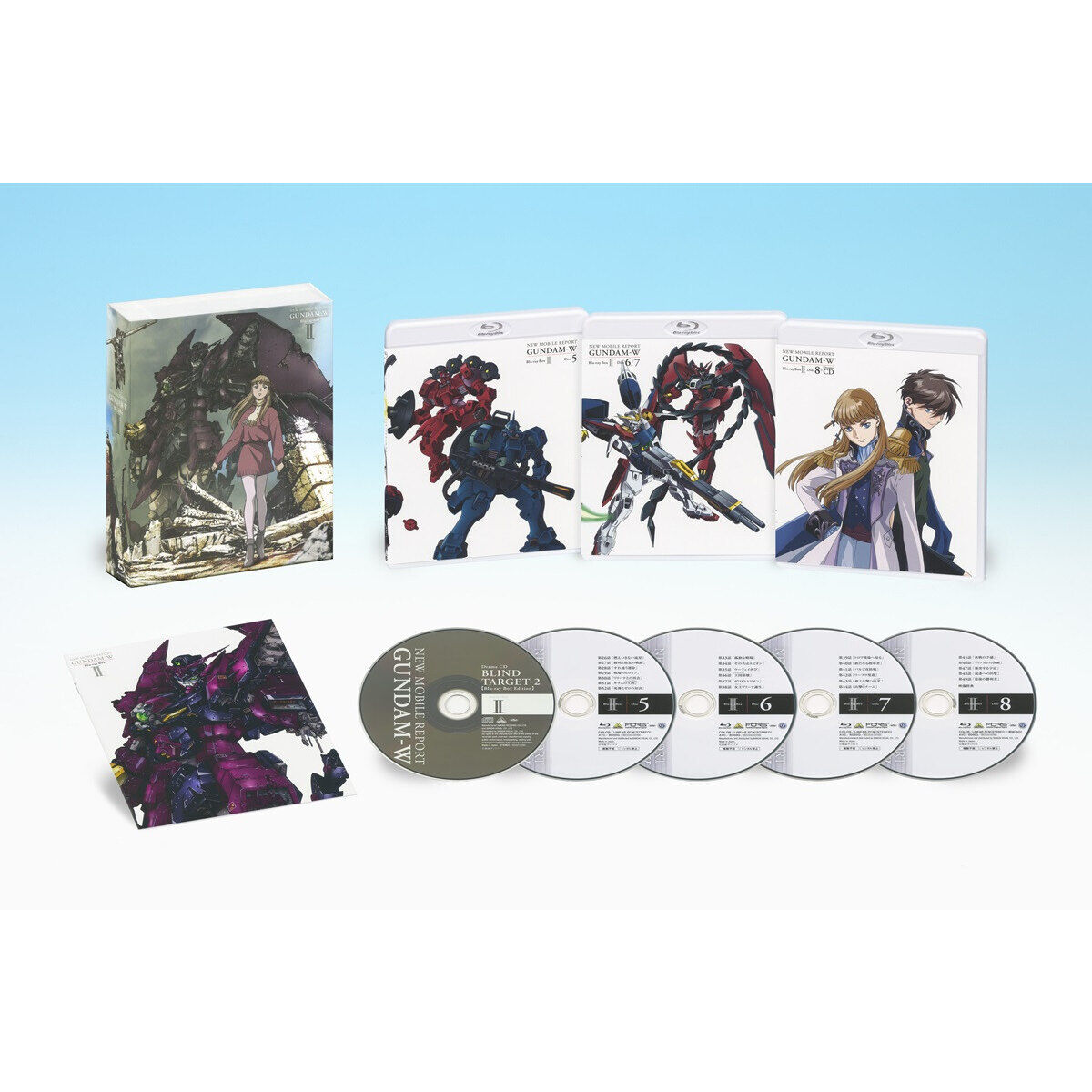 新機動戦記ガンダムW Blu-ray Box 2(特装限定版)<最終巻>【旧譜
