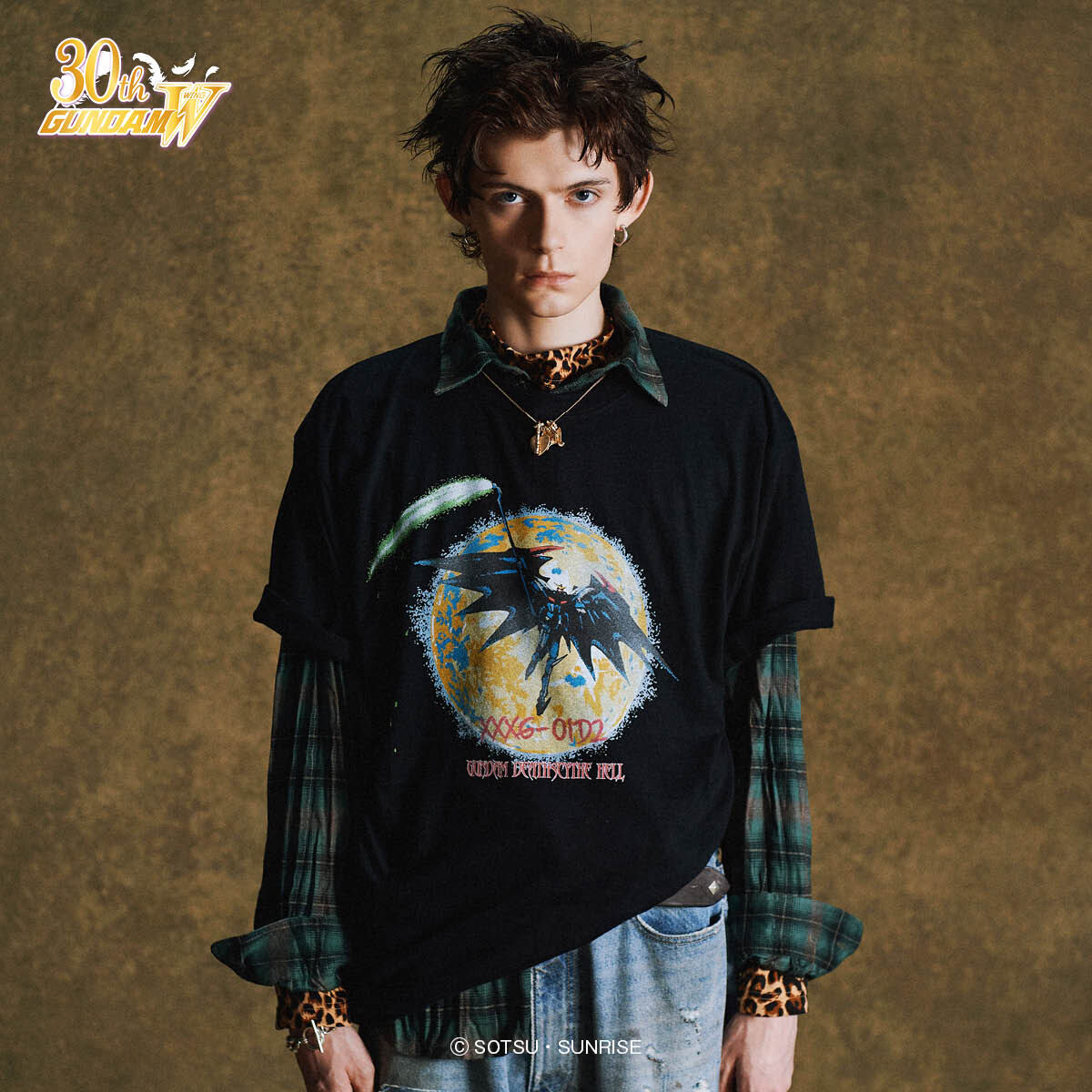 STRICT-G glamb『新機動戦記ガンダムW EW』Tシャツ ガンダムデスサイズ