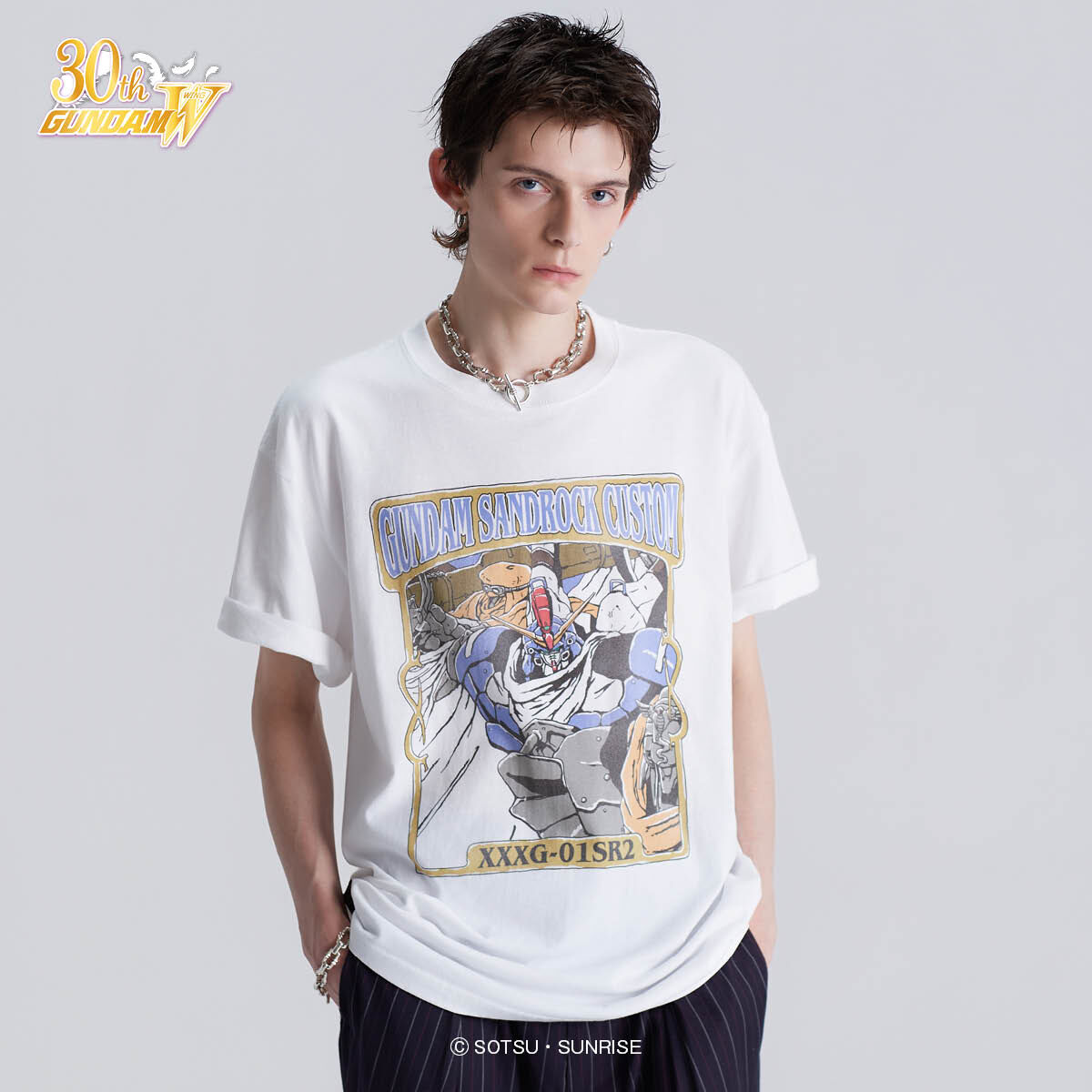 STRICT-G glamb『新機動戦記ガンダムW EW』Tシャツ ガンダムサンド