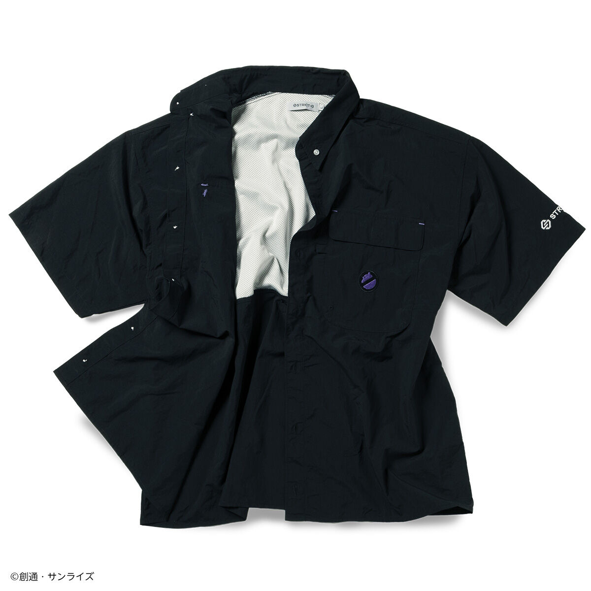 STRICT-G BASIC『機動戦士Gundam GQuuuuuuX』半袖ナイロンシャツ