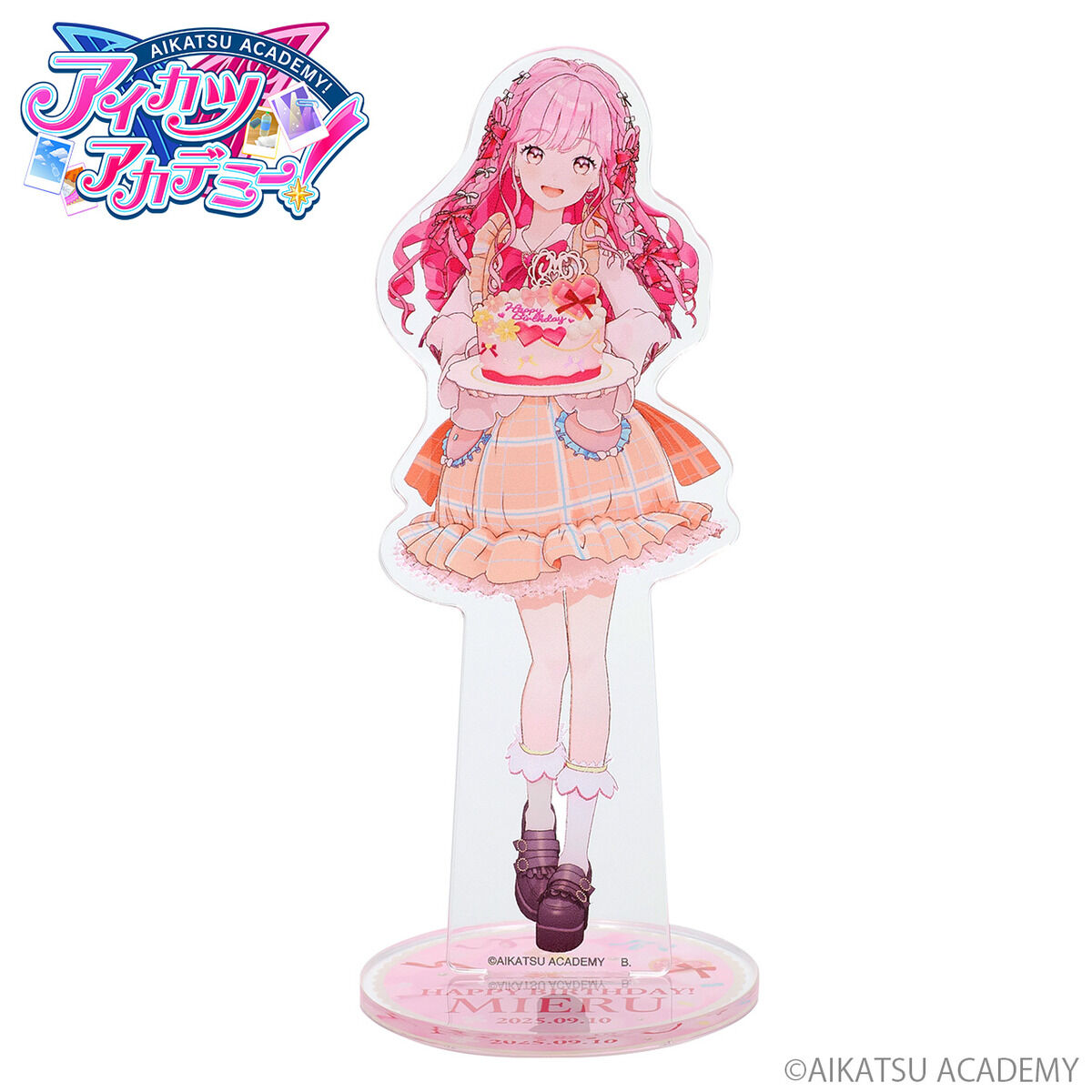 姫乃みえる　アイカツアカデミー　アクリルスタンド　3点セット 姫乃みえる アイカツアカデミー アクリルスタンド 3点セット