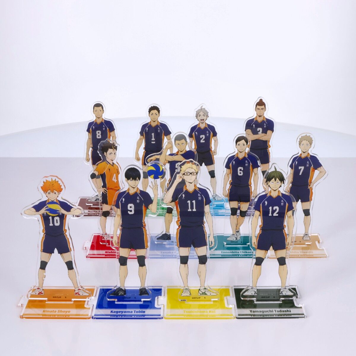 ハイキュー!! つながるアクリルスタンド 【烏野高校】（全12種