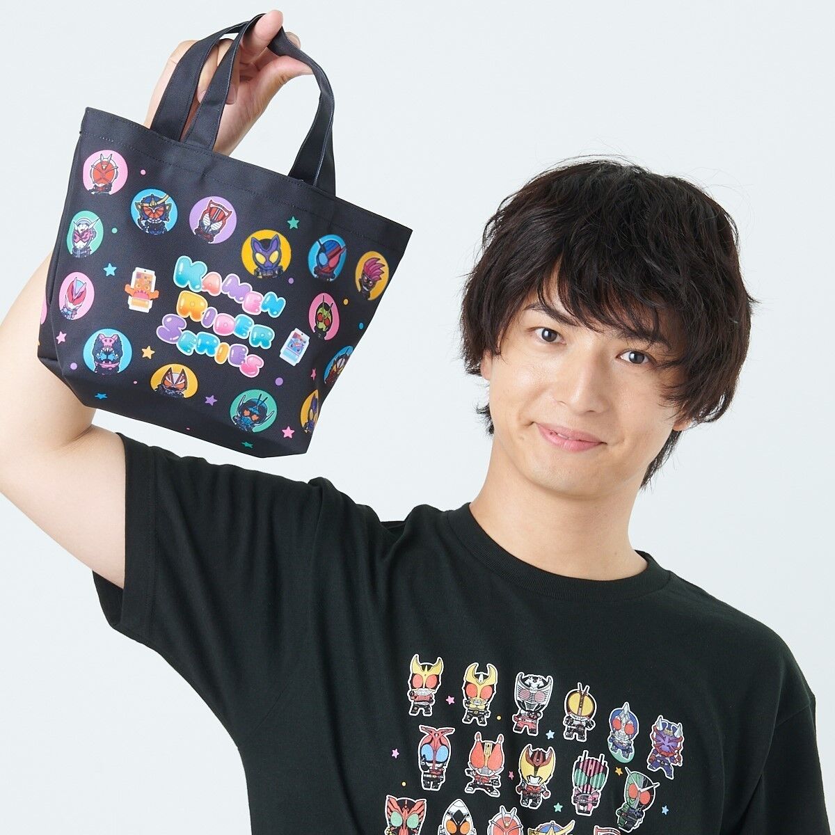 仮面ライダーガヴ＆仮面ライダーシリーズ デフォルメ ミニトート