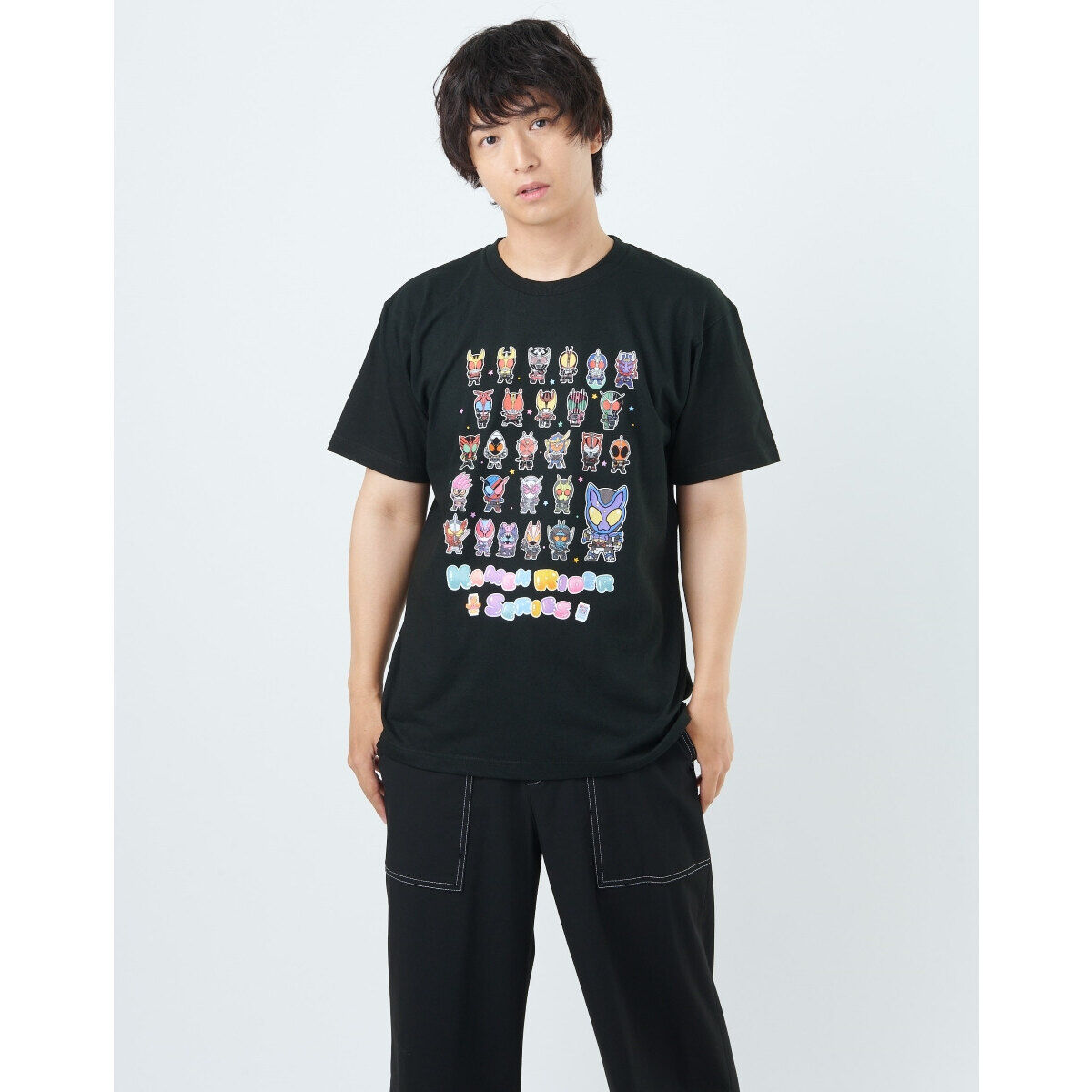 仮面ライダーガヴ＆仮面ライダーシリーズ デフォルメ Tシャツ