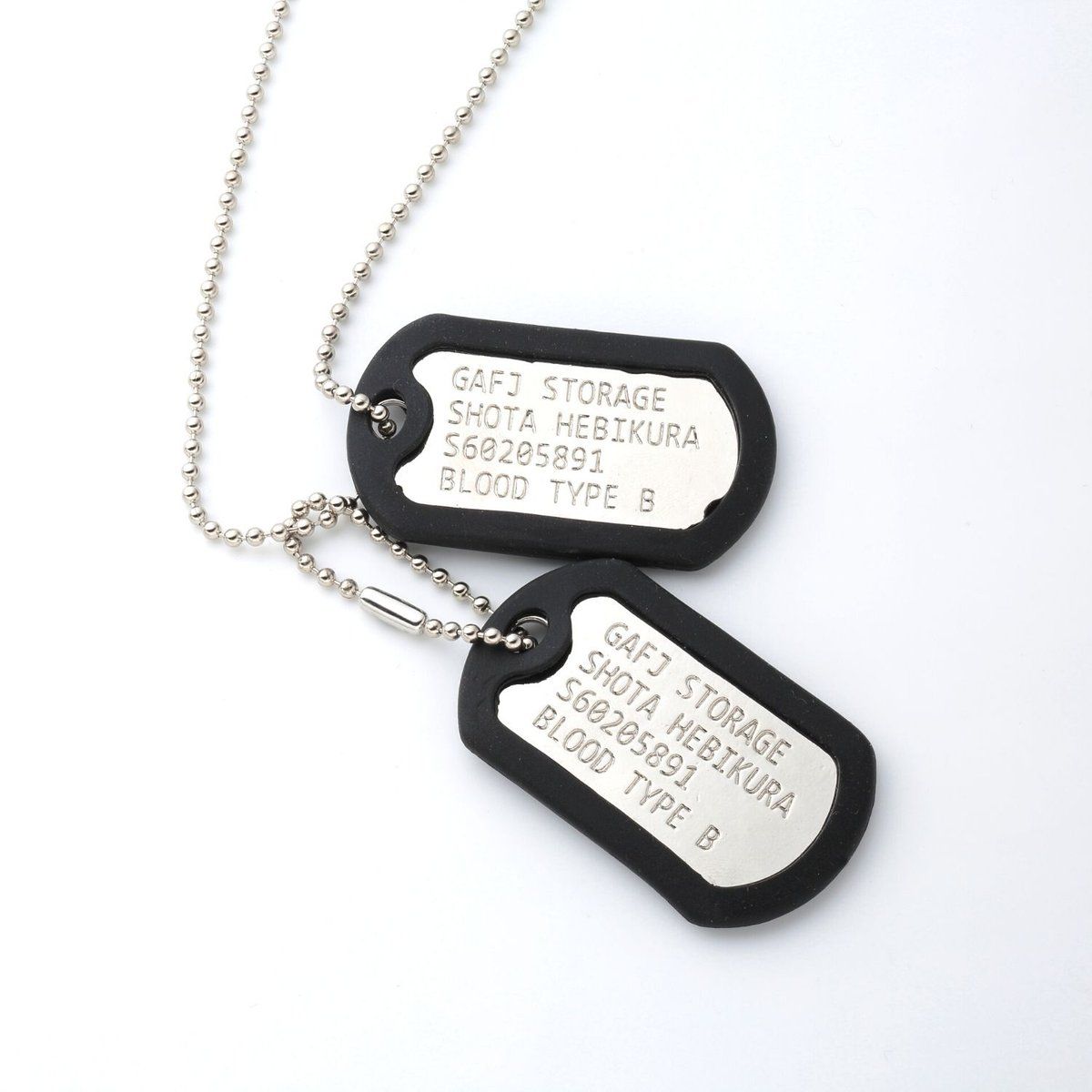 Lil Peepドッグタグセット ネックレス Lil Peepドッグタグセット ネックレス Lil Peepドッグタグセット