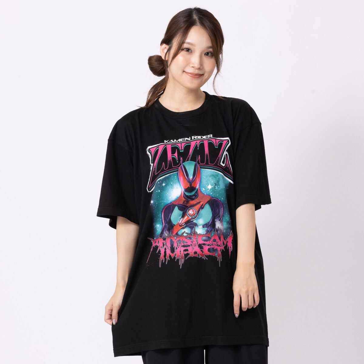 仮面ライダーゼッツ Tシャツ ナイトユニバース柄 | 仮面ライダー