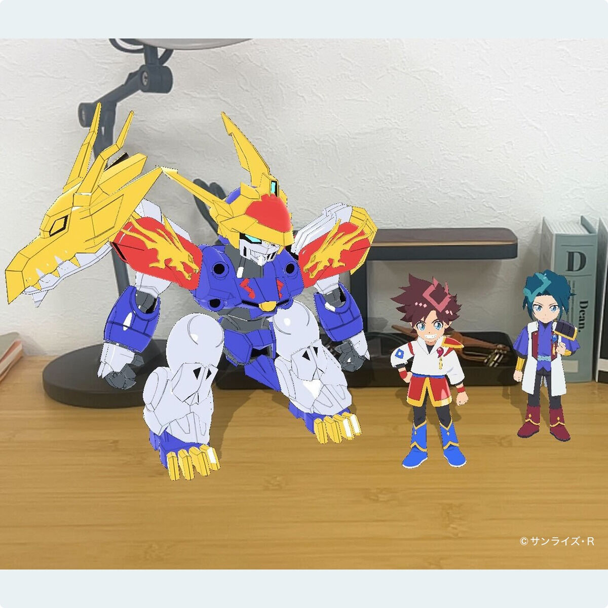星部ワタル＆天部カケル＆龍神丸 ホロモデル本体 シリアルカード