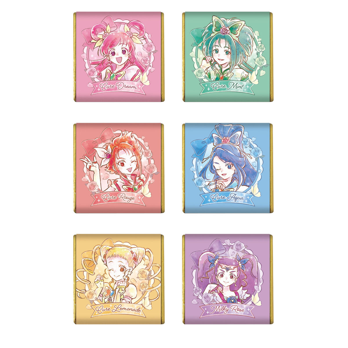 プリキュア　ふたご缶バッジ　Yes!プリキュア5GOGO Yesプリキュア5GOGO！ アイドル 限定 缶バッジ ダークドリーム