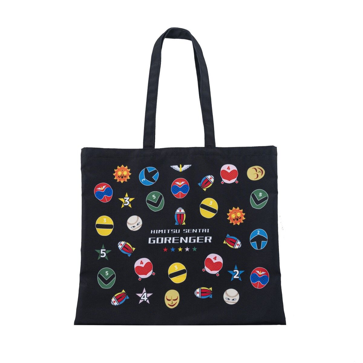 秘密戦隊ゴレンジャー デフォルメ トートバッグ | 秘密戦隊
