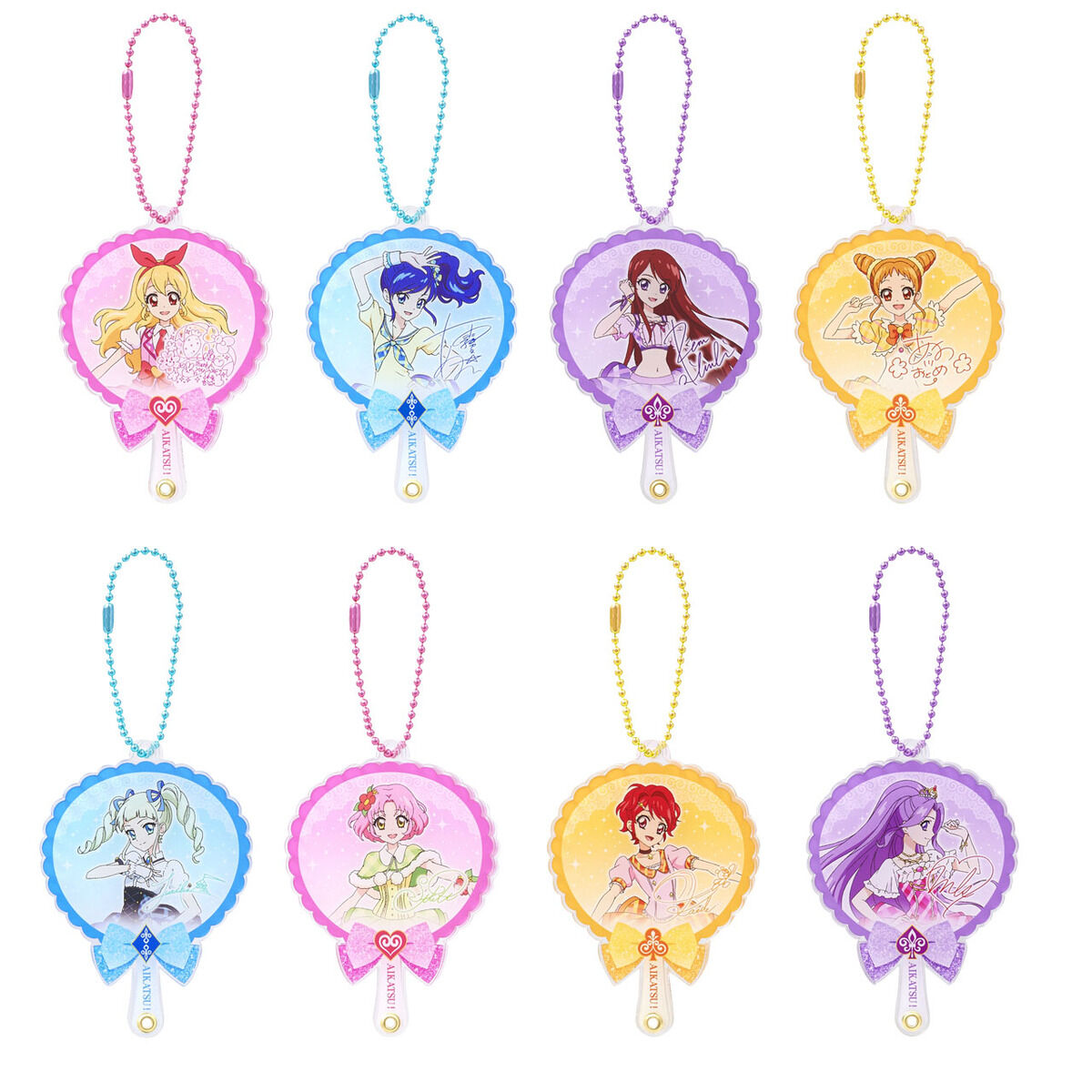 2次予約販売】かすたむめ～どチャーム アイカツ！おうえんうちわ vol.1