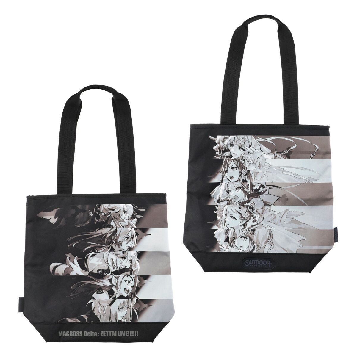 劇場版マクロスΔ 絶対LIVE!!!!!! × OUTDOOR PRODUCTS BLACK