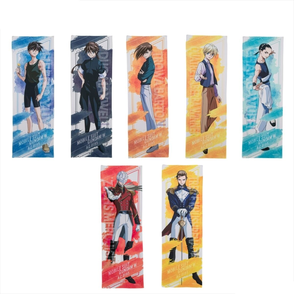 新機動戦記ガンダムW スーパークールタオル （全7種） | 新機動戦記