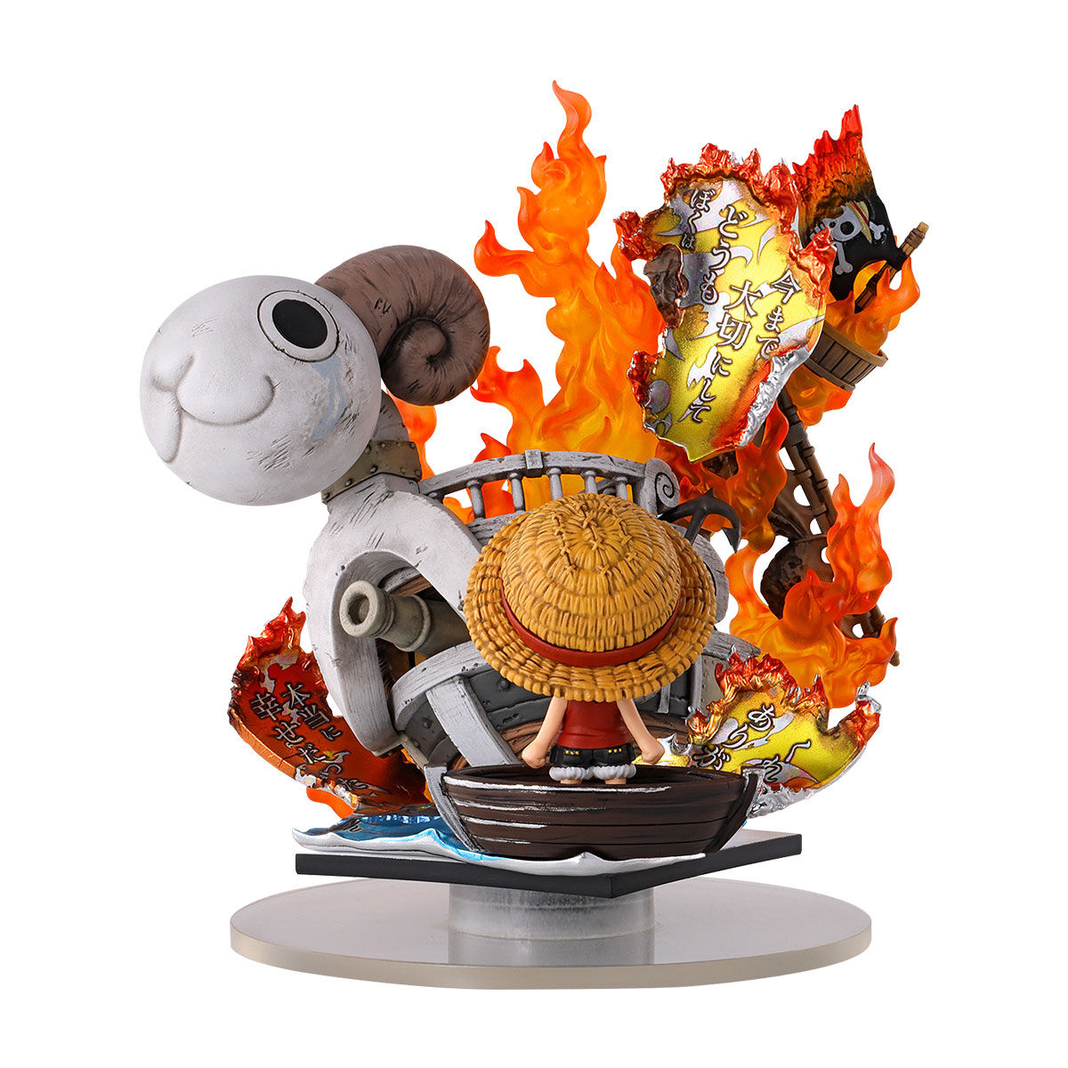 ゴーイングメリー号　デンデン虫　フィギュア ゴーイングメリー号 デンデン虫 フィギュア ONE PIECE スタッフ