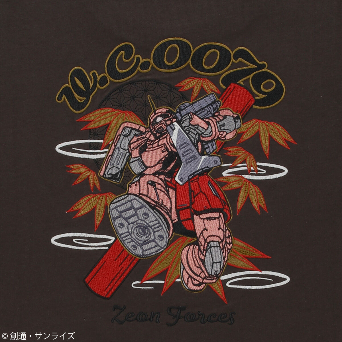 STRICT-G『機動戦士ガンダム』刺繍Tシャツ MS-06S | 機動戦士ガンダム 