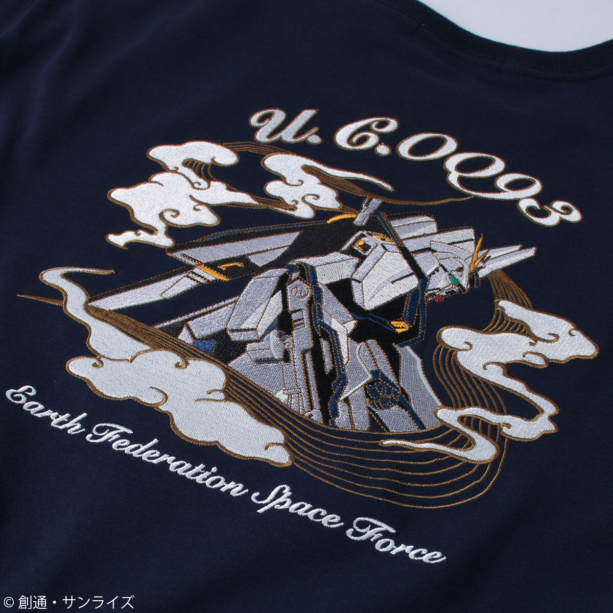 STRICT-G『機動戦士ガンダム 逆襲のシャア』刺繍Tシャツ RX-93