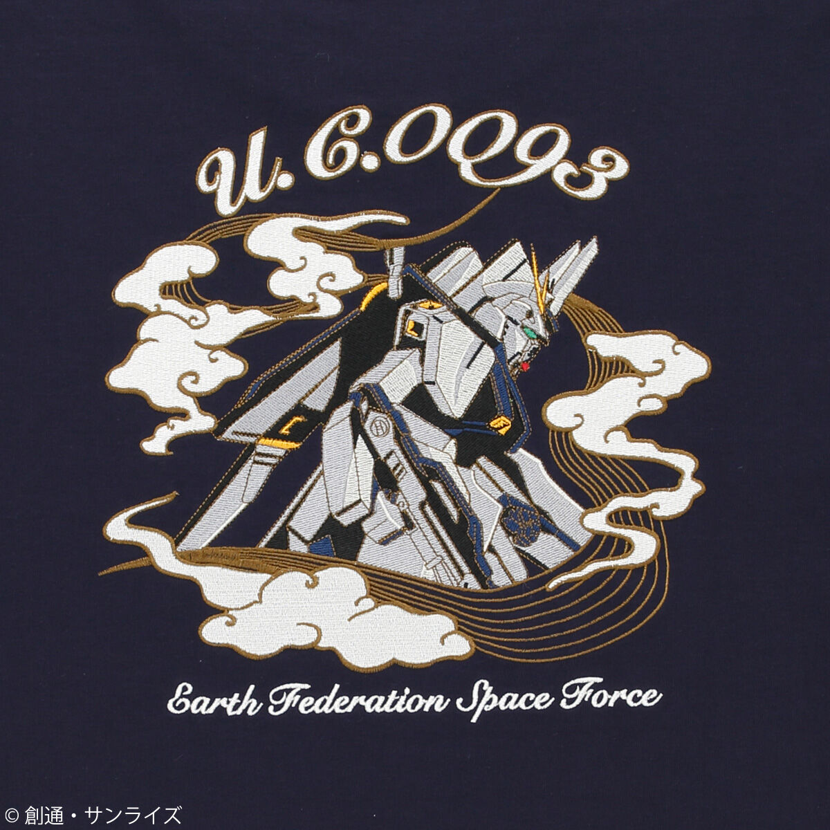 STRICT-G『機動戦士ガンダム 逆襲のシャア』刺繍Tシャツ RX-93