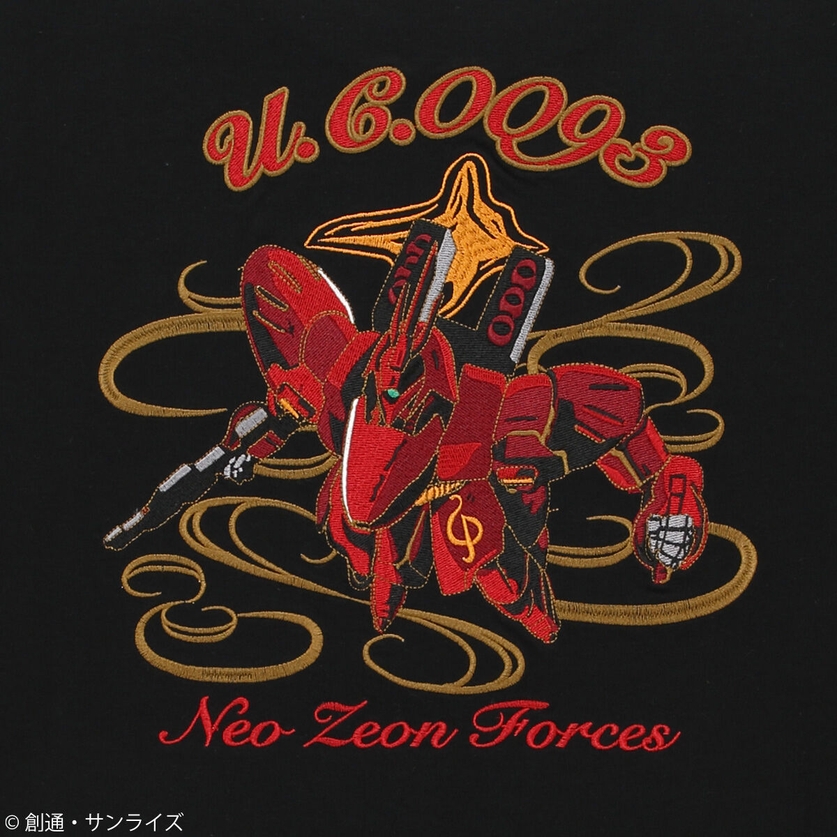 STRICT-G『機動戦士ガンダム 逆襲のシャア』刺繍Tシャツ MSN-04
