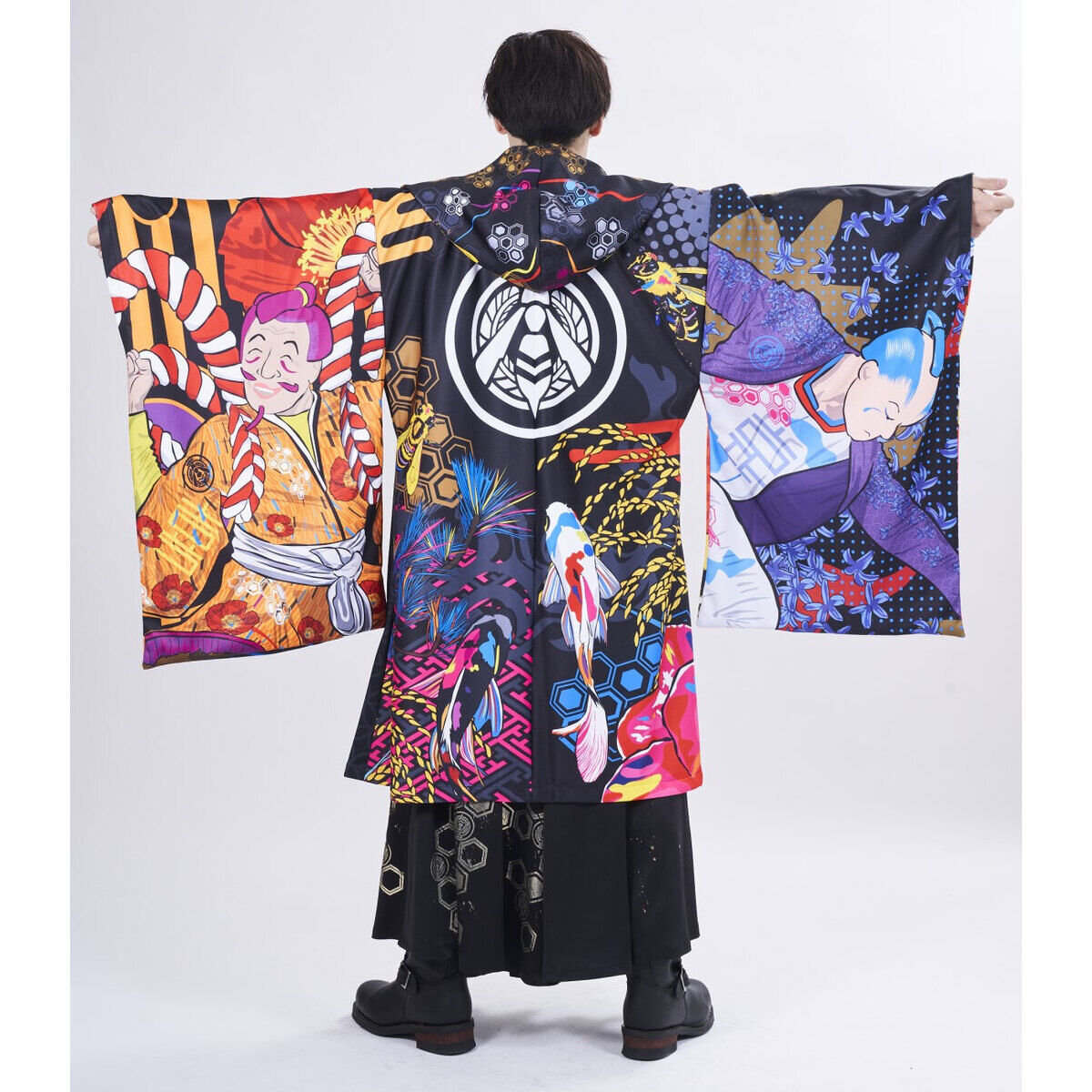 公式　タグ付き・新品　王様戦隊キングオージャー　カグラギ　着物風ジャケット 王様戦隊キングオージャー×h.NAOTO カグラギ・ディボウスキ 着物