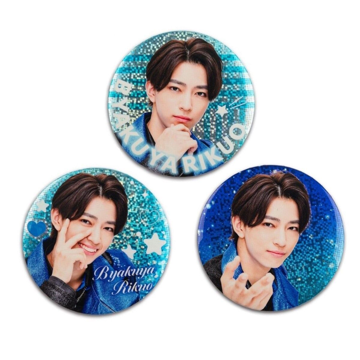 電撃大王 だいおうじ合同キャンペーン 缶バッジ ナンバーワン戦隊ゴジュウジャー リクオニスト ホロ缶バッジ（3