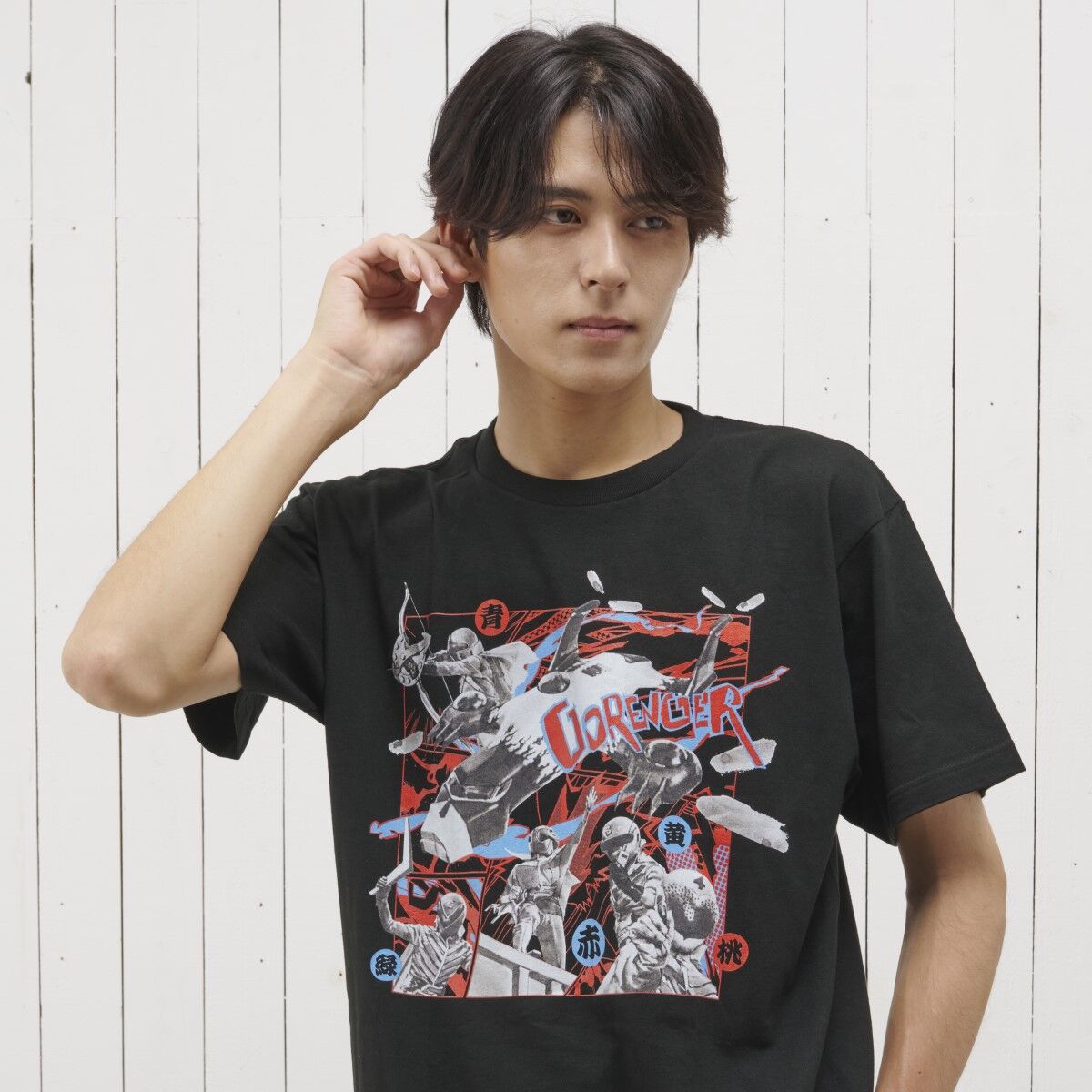 菅原芳人計画 秘密戦隊ゴレンジャー Tシャツ | 秘密戦隊ゴレンジャー