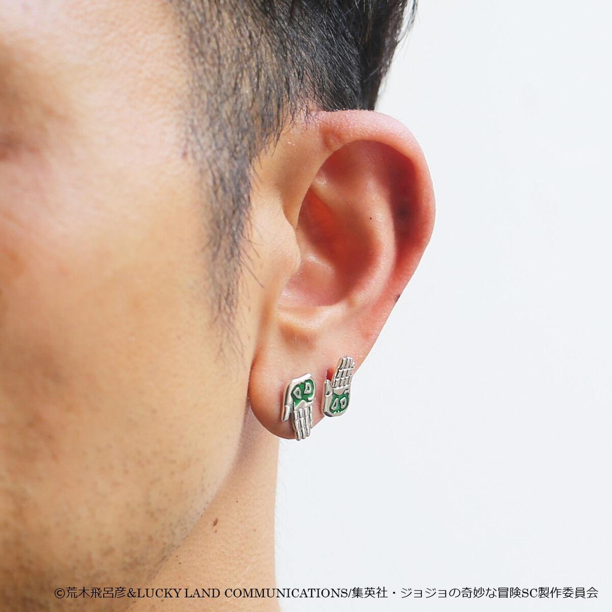 ジョジョ　ディアボロ　ピアス両耳 JOJO ディアボロ ピアス ジョジョの奇妙な冒険 ボス 黄金の風