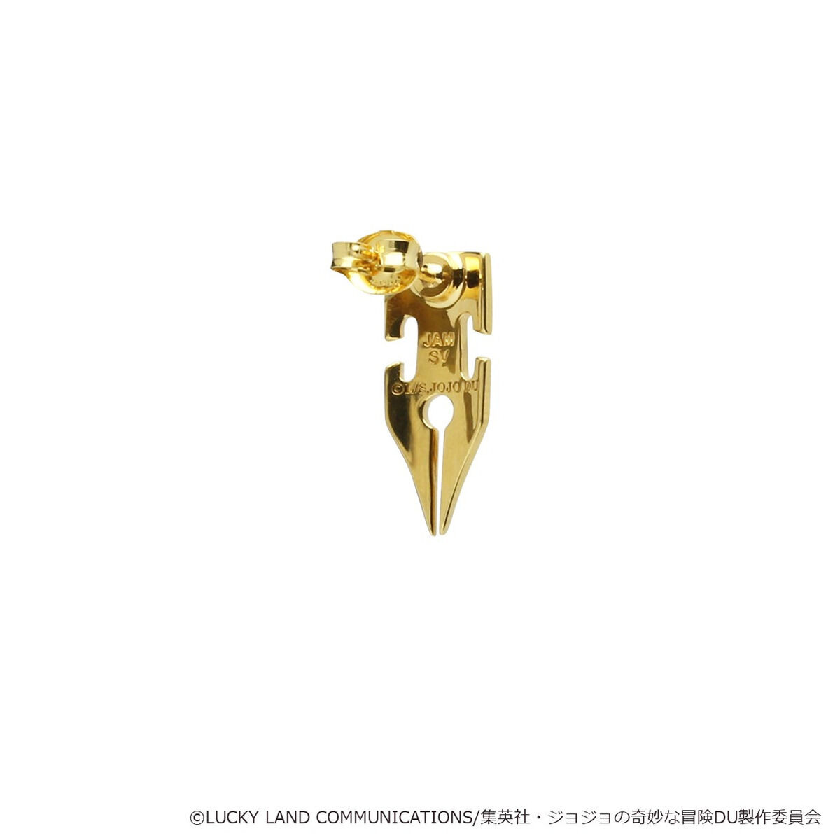 岸辺露伴　ピアス　Gペンピアス　ゴールド　ジョジョ Amazon.co.jp: ジョジョの奇妙な冒険 岸辺露伴は動かない 岸辺