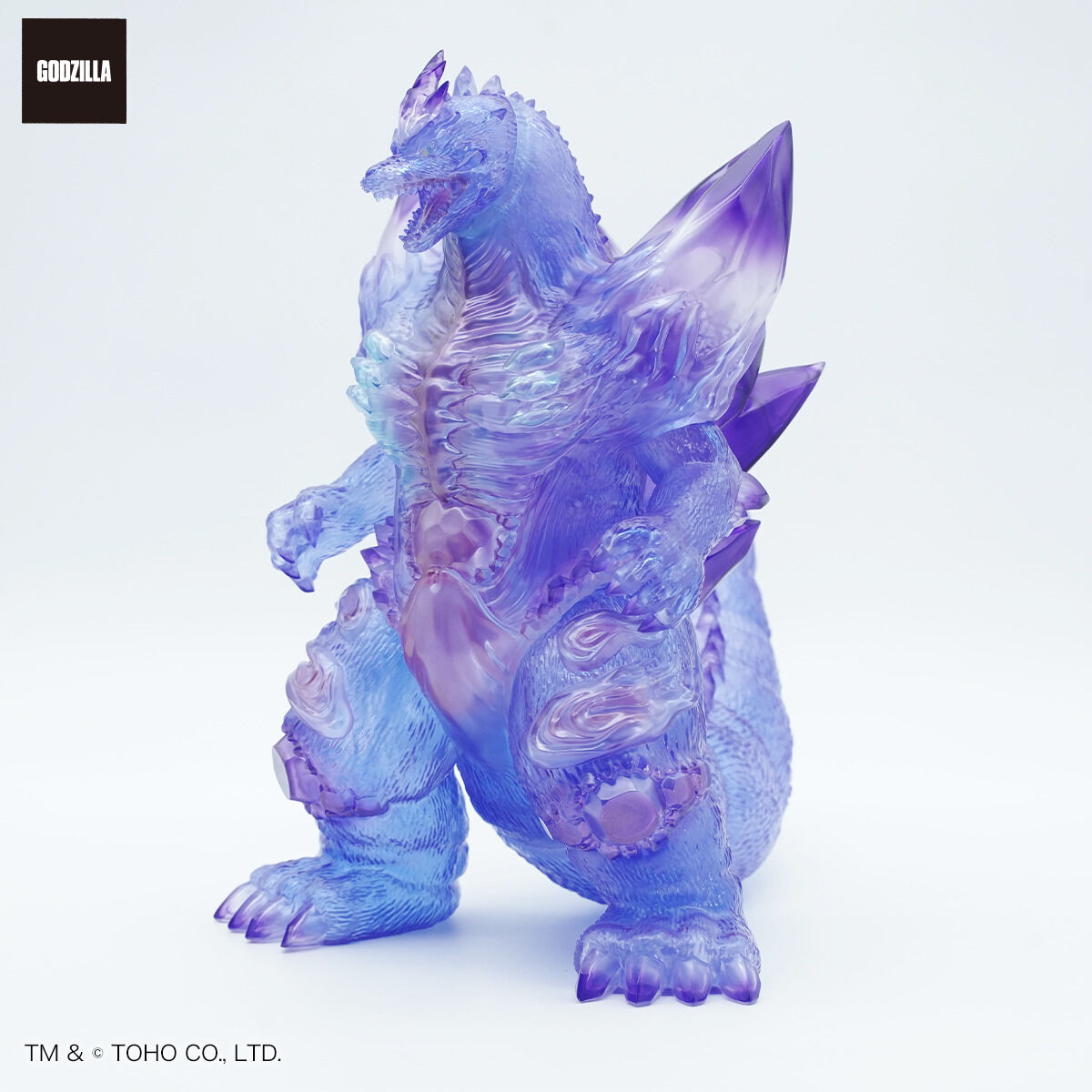 Frog Tree スペースゴジラ 紫水晶 ソフビ GODZILLA 抽選販売】GVA-BC スペースゴジラ Frog Tree（紫水晶） | ゴジラ