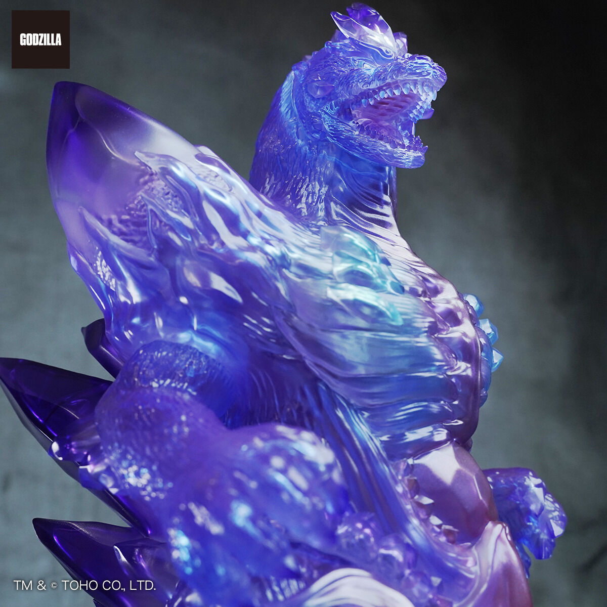 抽選販売】GVA-BC スペースゴジラ Frog Tree（紫水晶） | ゴジラ