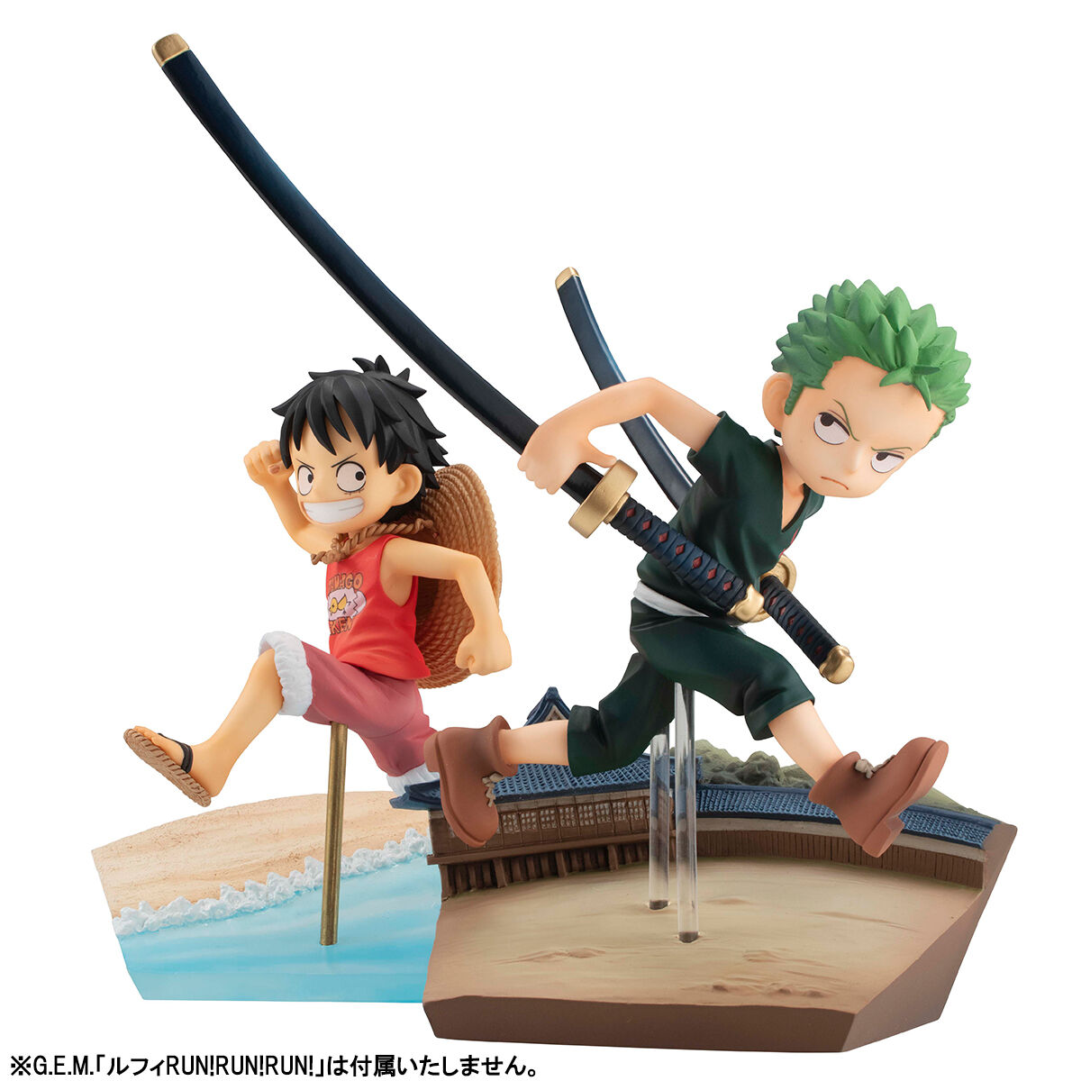 ワンピース RUN! RUN! フィギュアセット 抽選販売】 G.E.M.シリーズ ワンピース ロロノア・ゾロ RUN!RUN