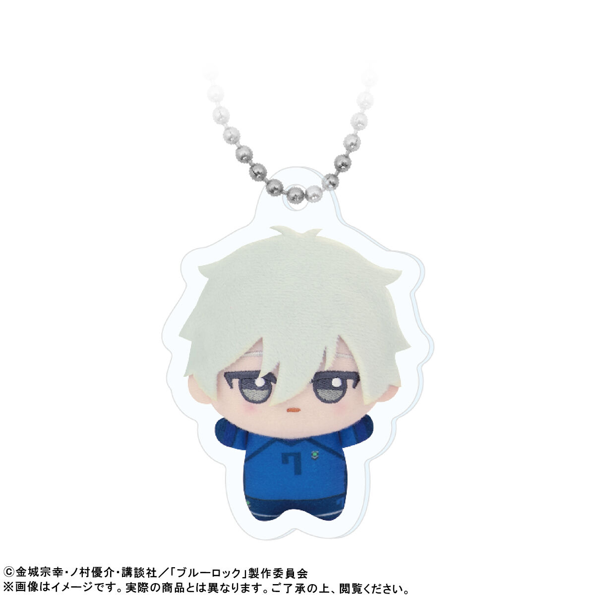 ちびぐるみお写真キーホルダー【TVアニメ『ブルーロック』ユニフォーム
