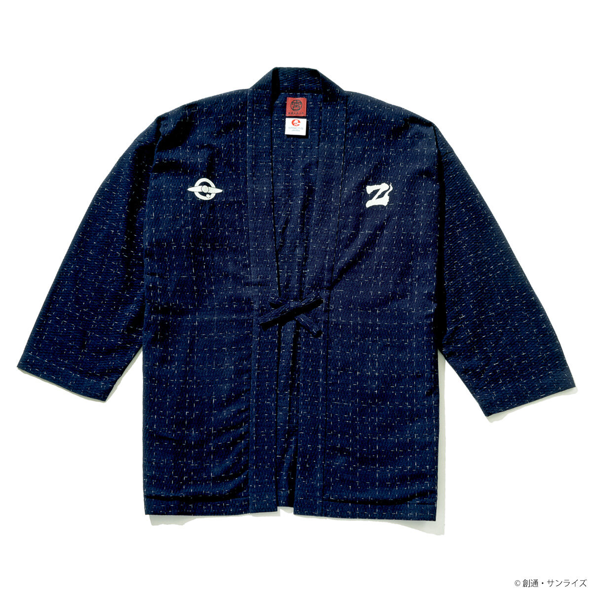 組織よ人をこう見てほしい Zガンダム」Zガンダム＆百式を背中に大胆デザイン！さらりとした風合い