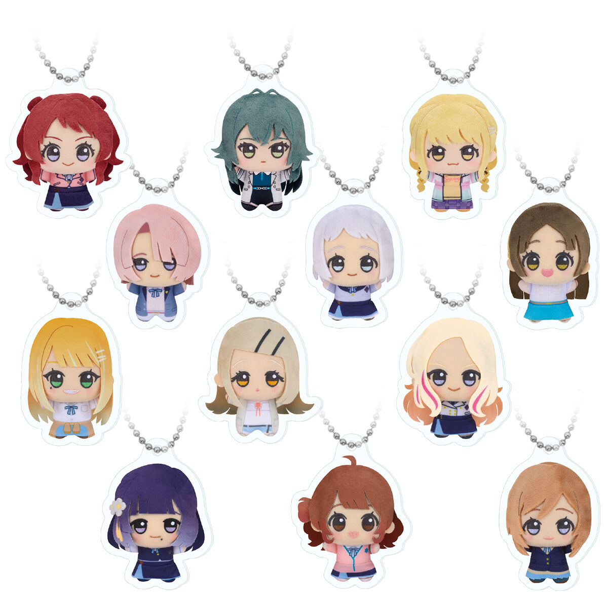 ちびぐるみお写真キーホルダー【学園アイドルマスター